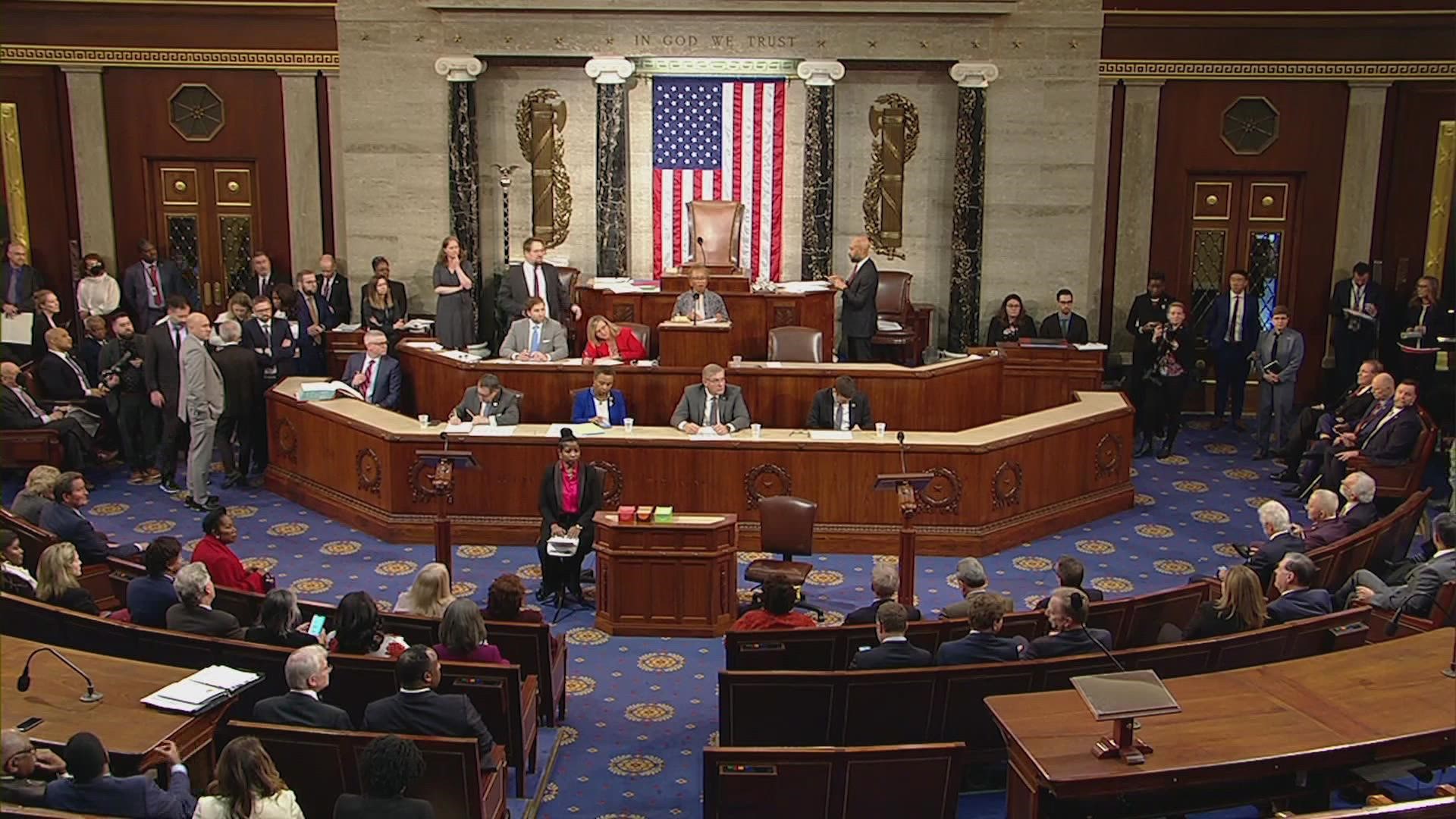 The House has adjourned until noon Thursday with still no speaker elected.