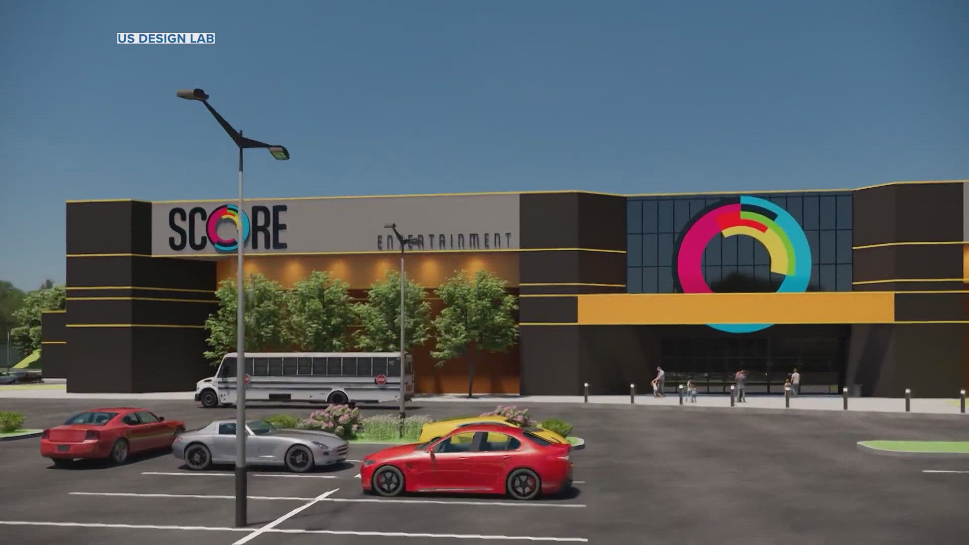 Score Entertainment plans to convert the former Sears at Deerbrook Mall into a nearly 150,000-square-foot entertainment space.