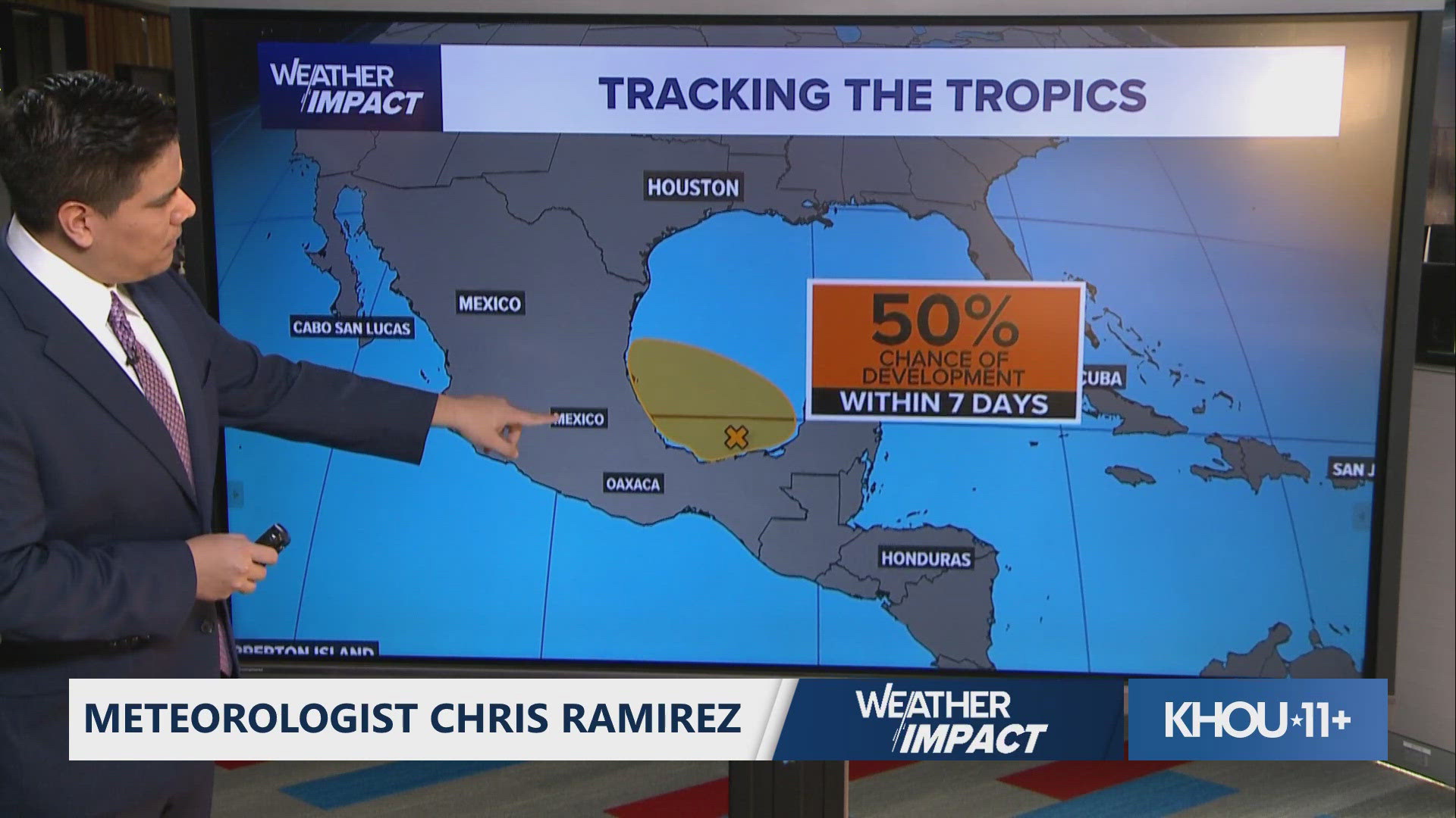 Tropical update: System in southern Gulf now has 50% chance for ...