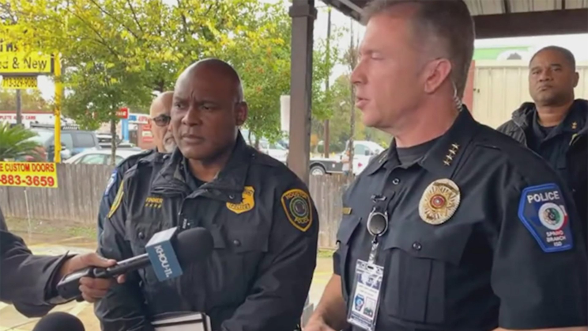 News conference after suspect in shooting death of family member killed ...