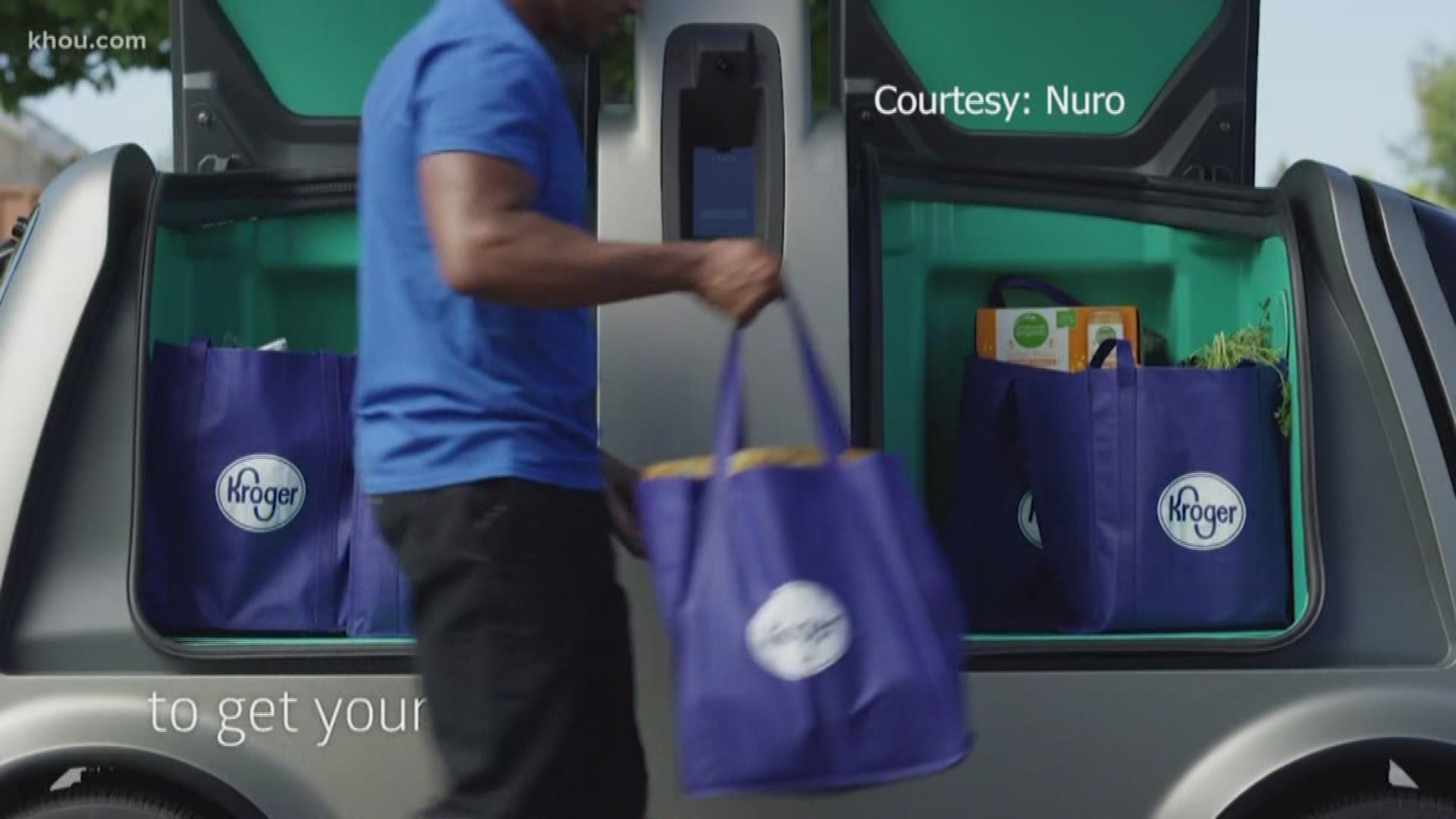 Robotics company Nuro is launching its autonomous grocery delivery service in Houston