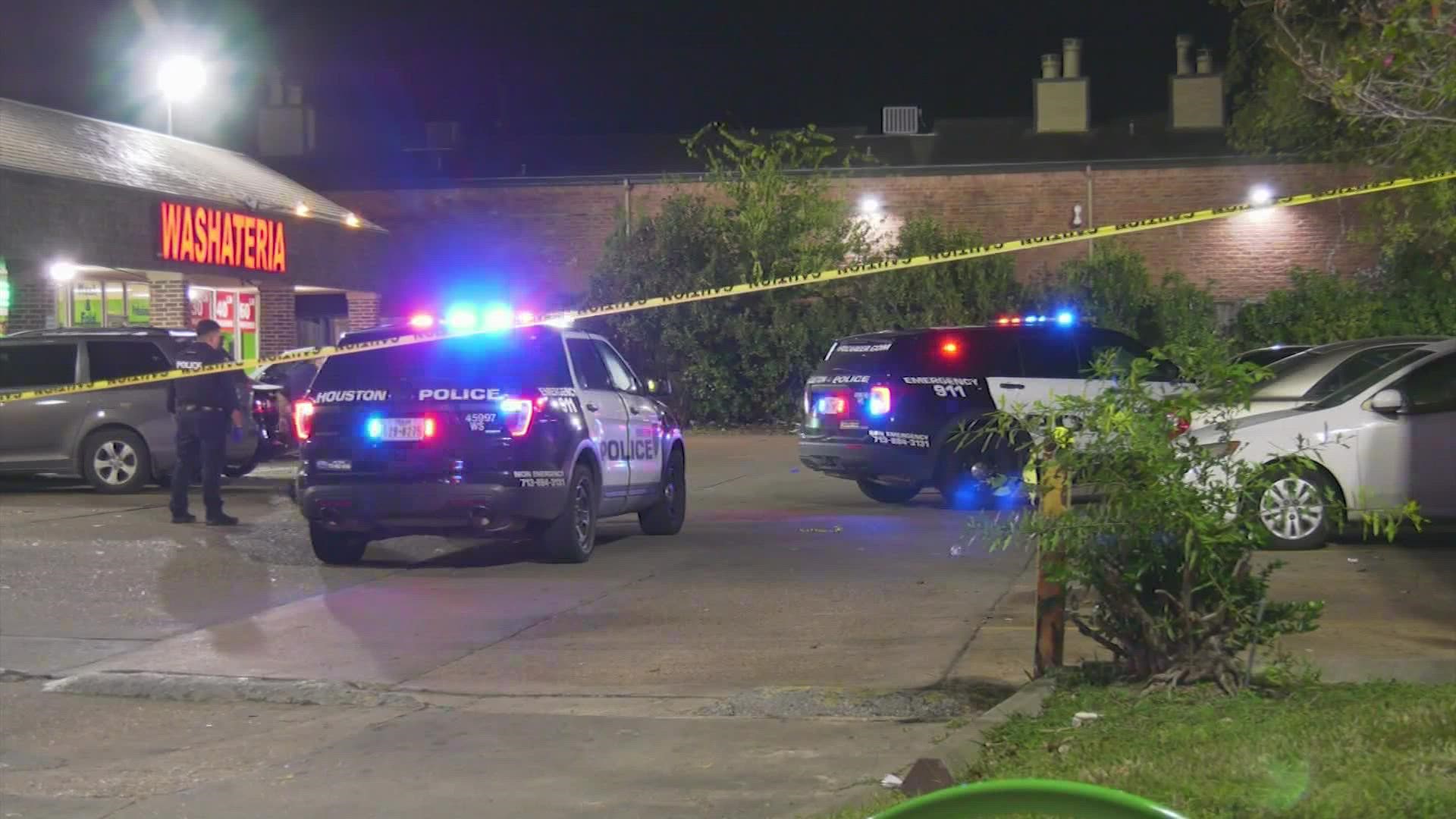 Police are searching for a suspect who shot and killed a man in west Houston Monday night.