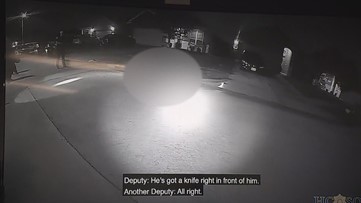'He's got a knife': HCSO releases video in deadly shooting of man who had mental health issues
