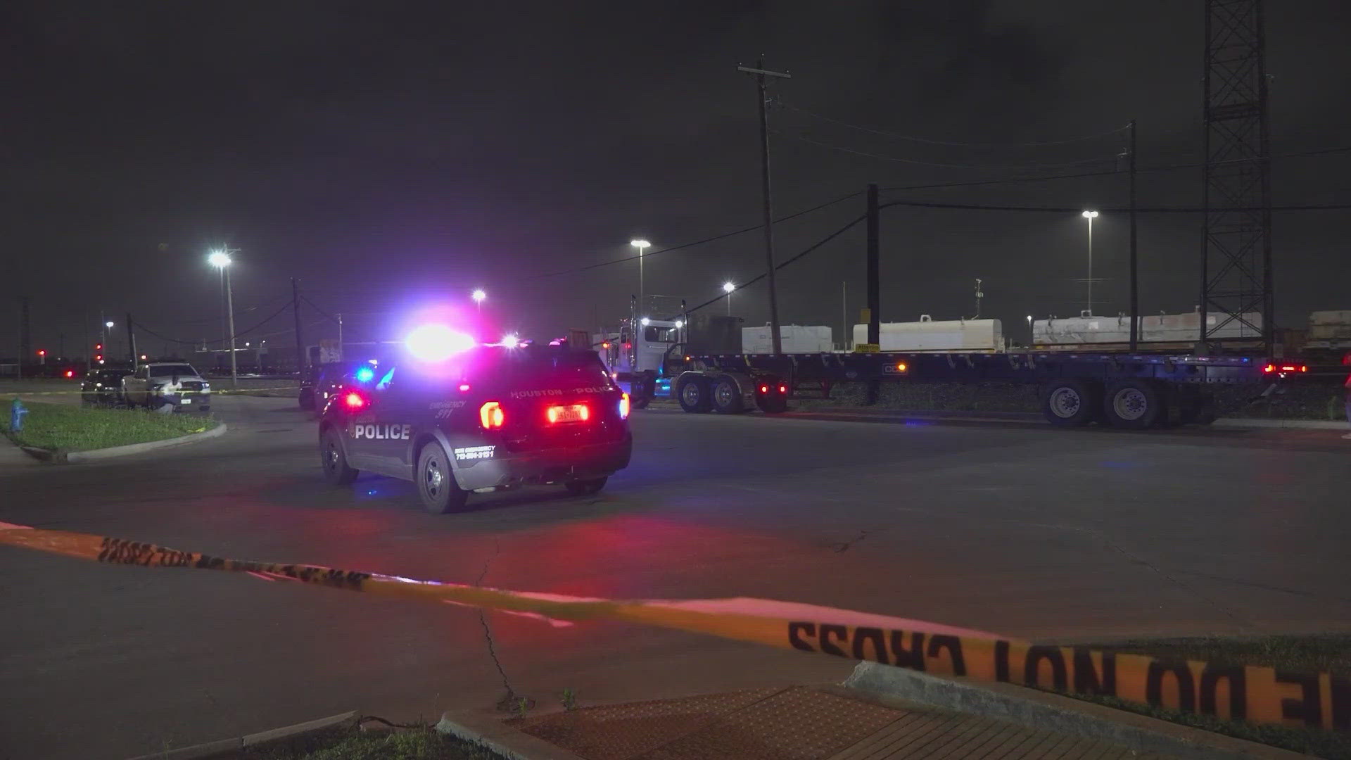 Driver killed after speeding car crashes into two 18-wheelers, HPD says ...
