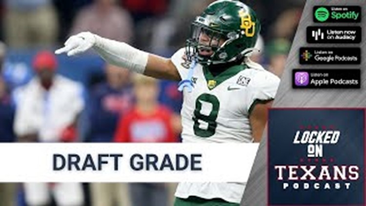 What grade would you give the Texans in the NFL Draft?