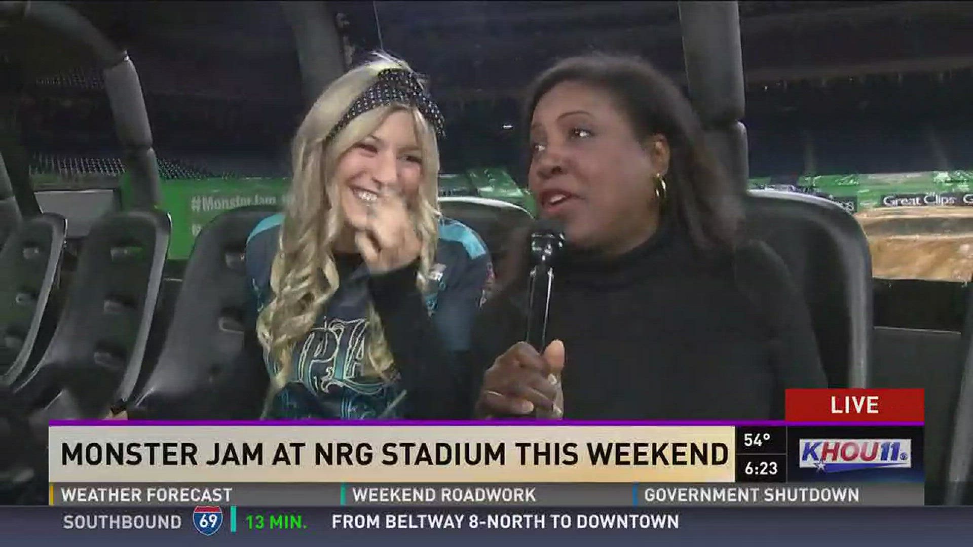 A preview of the action-packed show you can expect this weekend at Monster Jam at NRG Stadium.