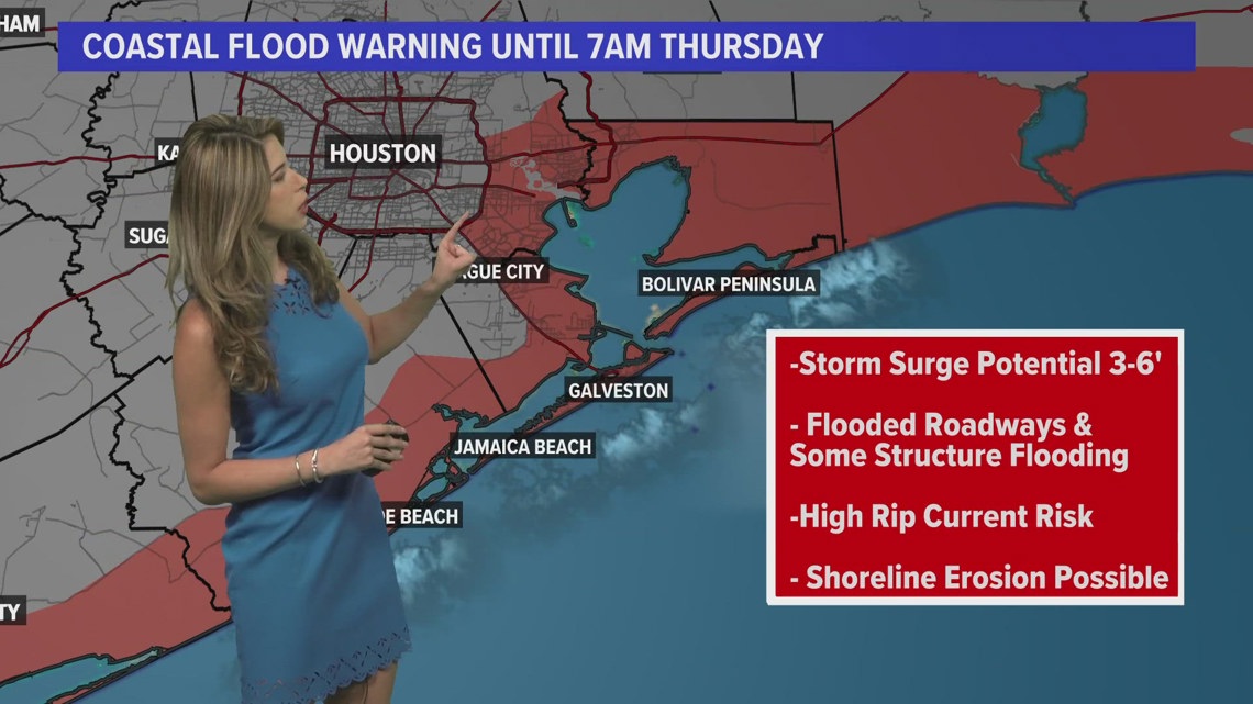 Tropical update: KHOU 11 team coverage as Southeast Texas prepares for ...