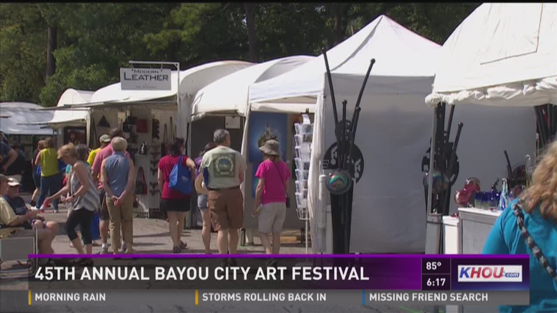 Bayou City Art Festival underway in Memorial Park