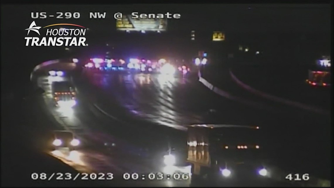 Houston traffic Deadly shooting Highway 290