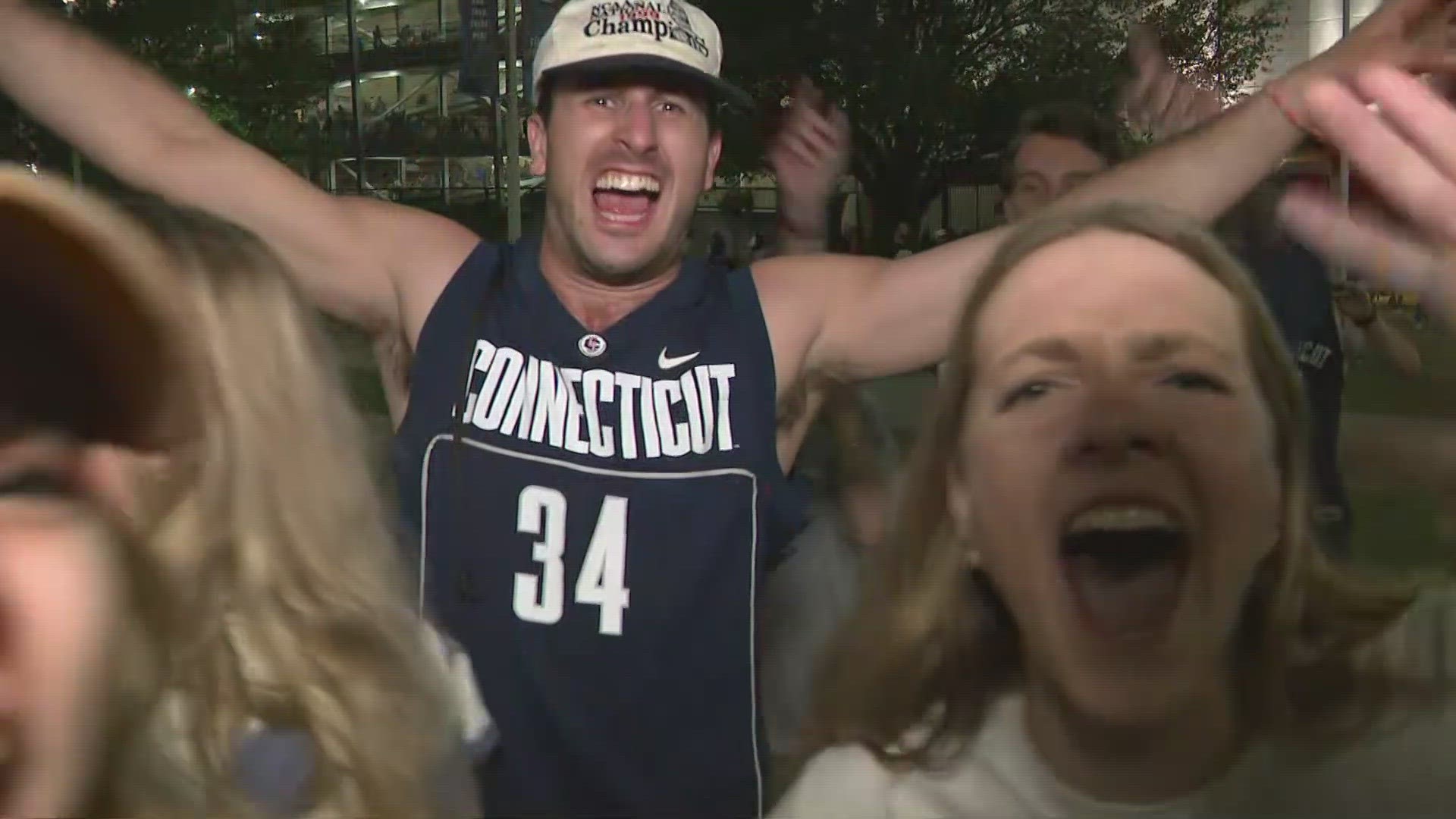 The UConn Huskies dominated the game from beginning to end to claim another national title.