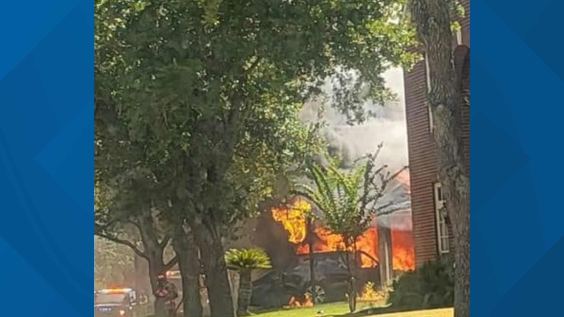 House fire in Sugar Land's Greatwood neighborhood | Houston news | khou.com