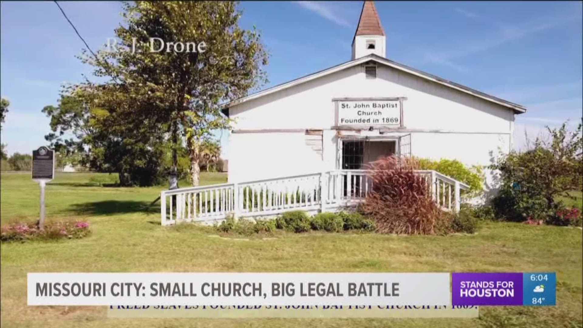 A historic Missouri City church is fighting to try and gain permanent control of its property, but it's now facing a counter-suit by the original owner's who basically claims the church forfeited rights to the land when it changed its name. 