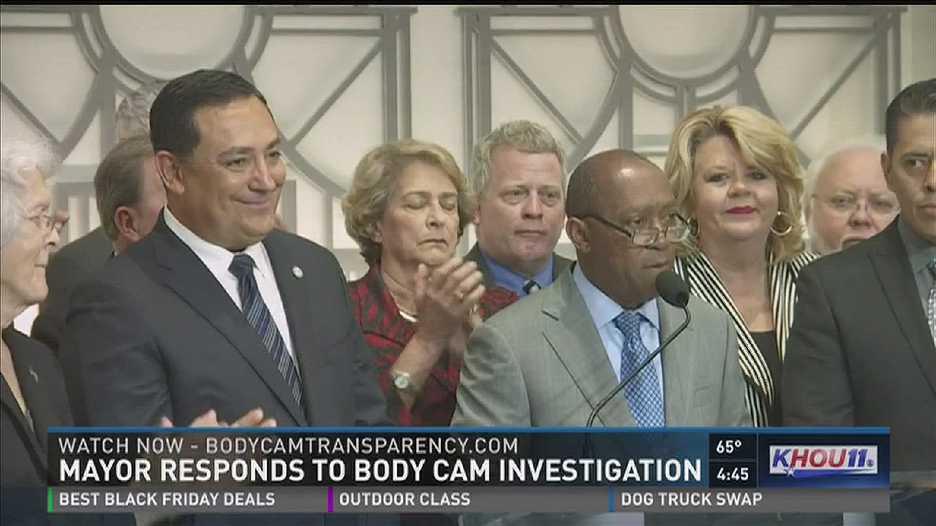 Sylvester Turner acknowledged there is work to be done with Houston's body-camera program.