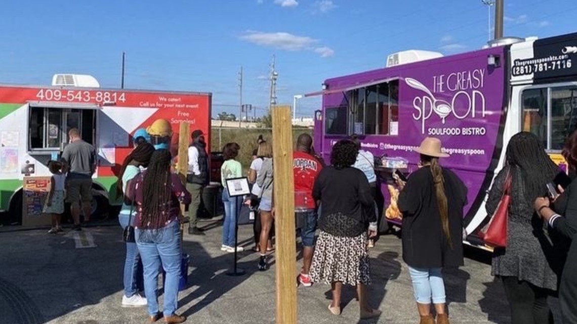 Makanan gratis hari ini di Houston Grub Park selama acara truk makanan