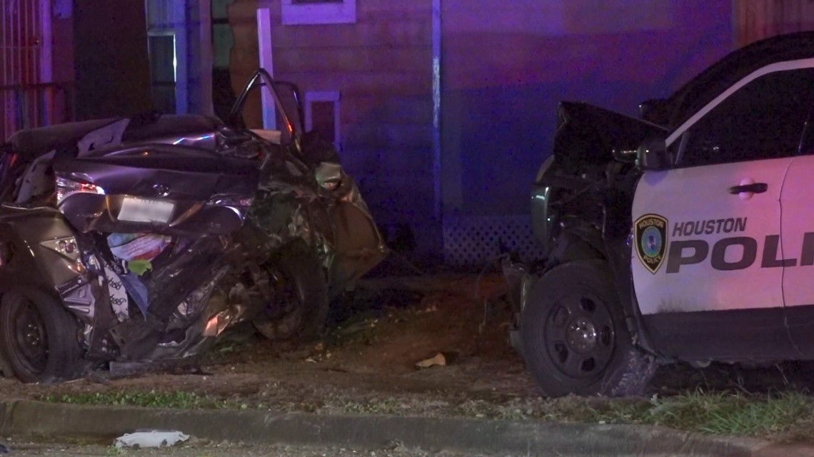 3 HPD officers injured in chase crash; multiple suspects arrested ...