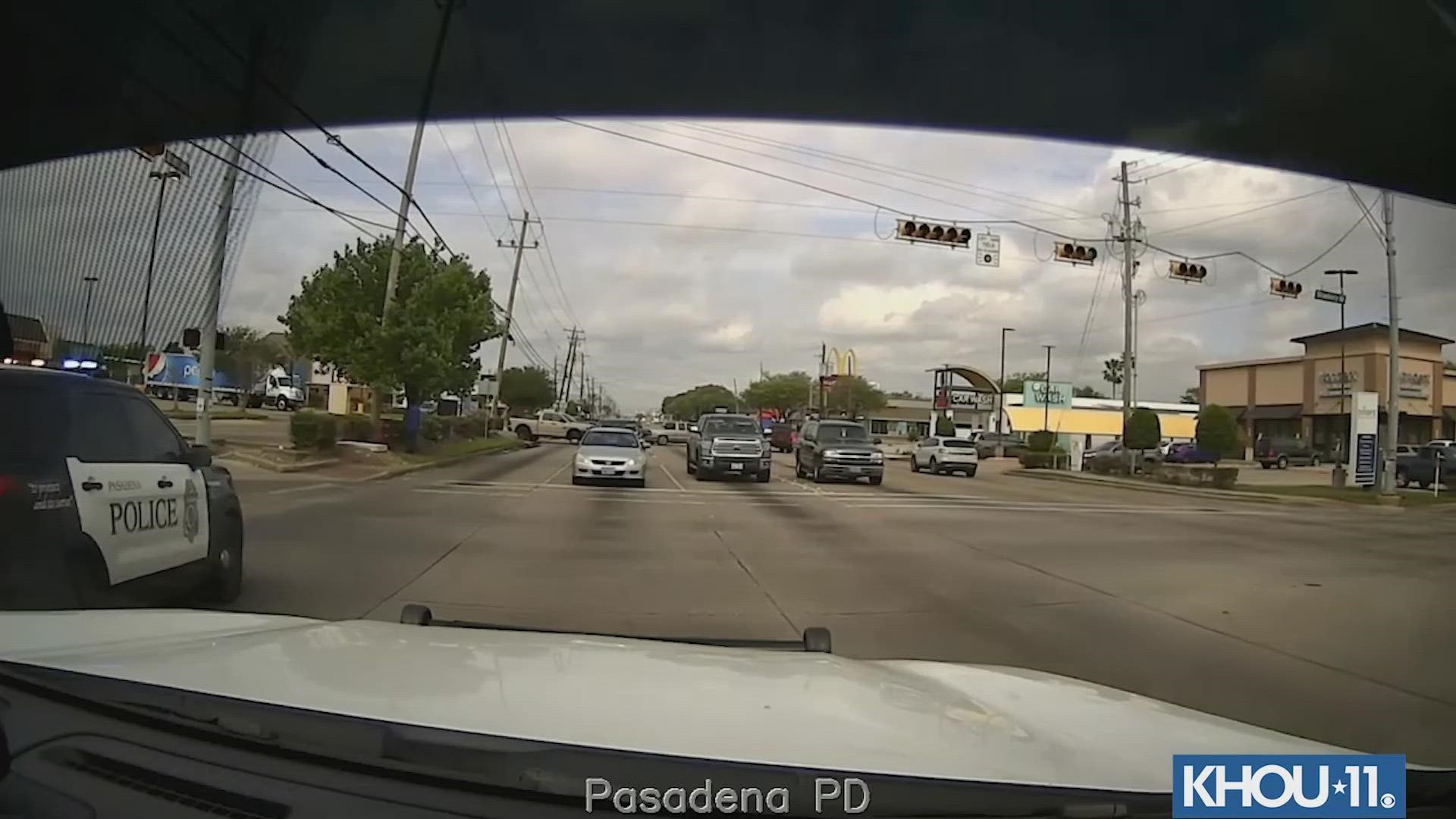 Dashcam video shows deadly officerinvolved shooting in Pasadena, Texas