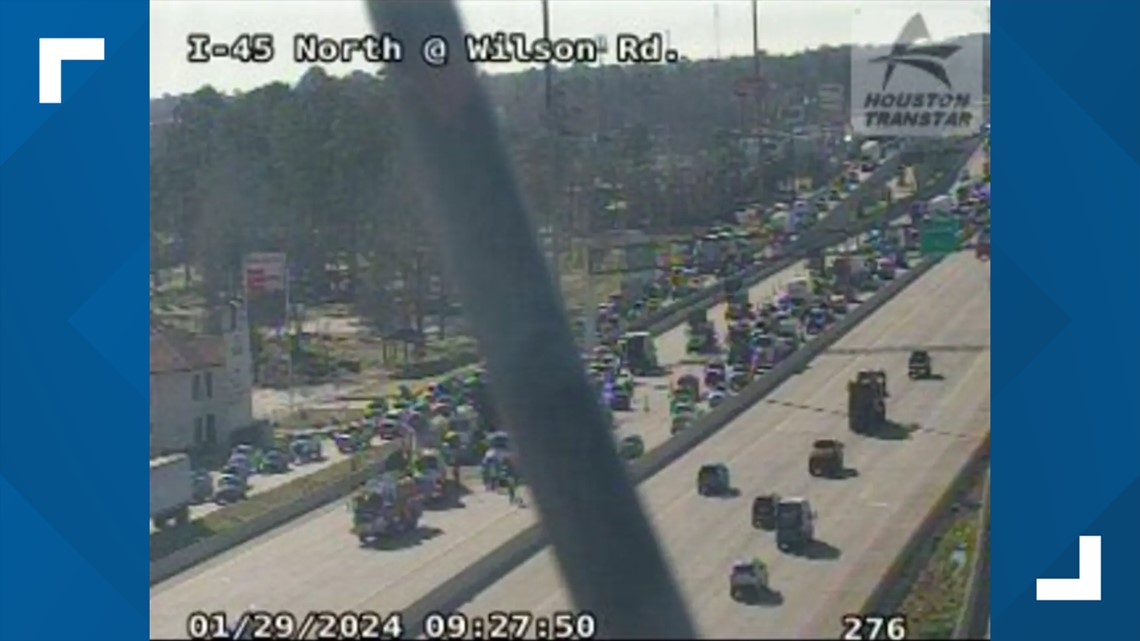 Houston, Texas traffic: I-45 at Wilson Road reopens after crash - Vimarsana News