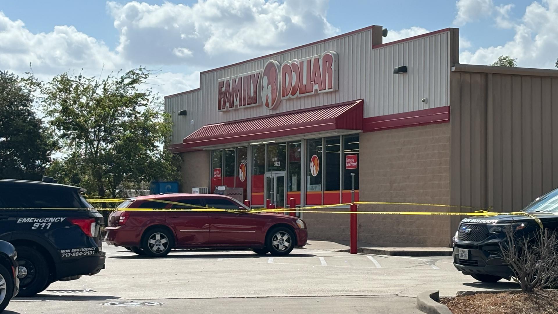 Houston police said a man was pronounced dead at an area hospital after being shot on Bingle Road just off the Northwest Freeway on Tuesday.