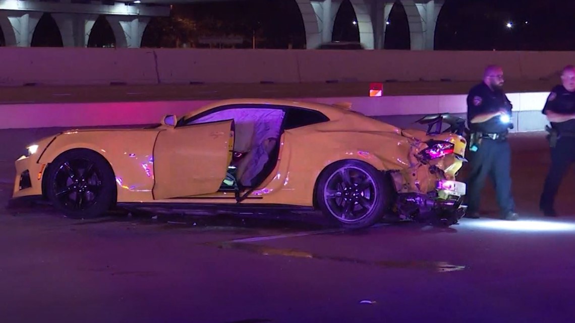 Video shows deadly crash at underground car meet near Houston