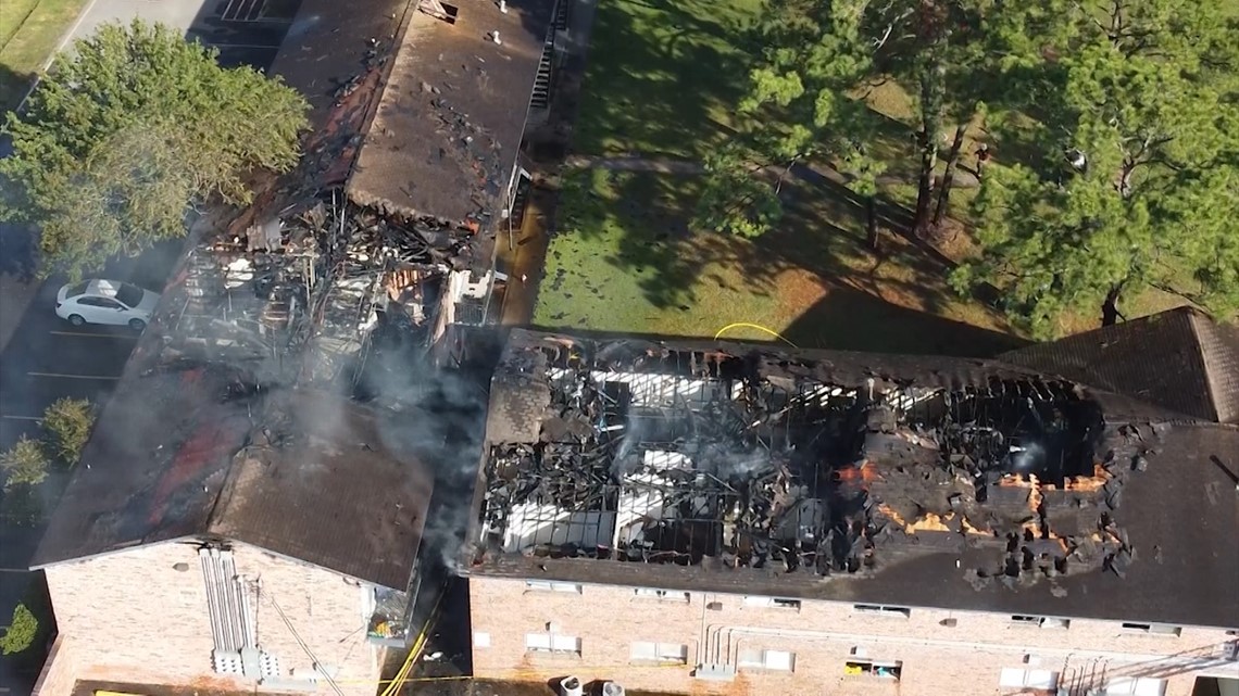 Two Dogs Die After Fire Rips Through Apartments In Dickinson