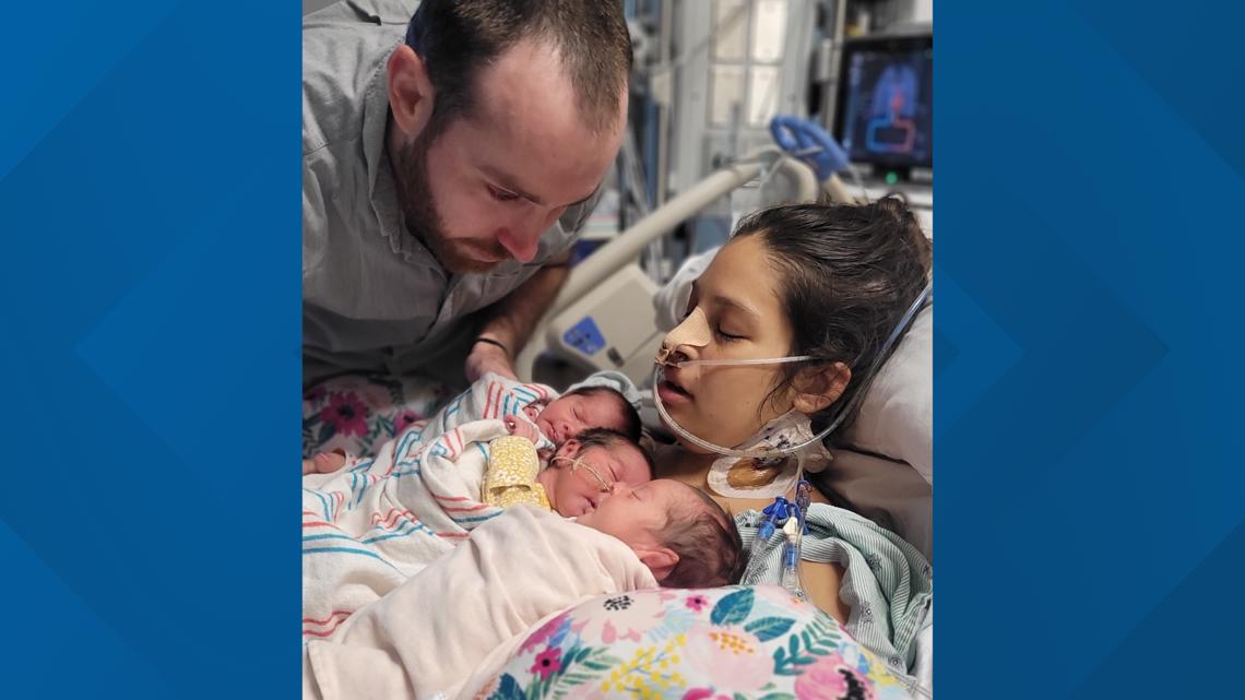 Tomball mother awakens in hospital, learns she has triplets | khou.com