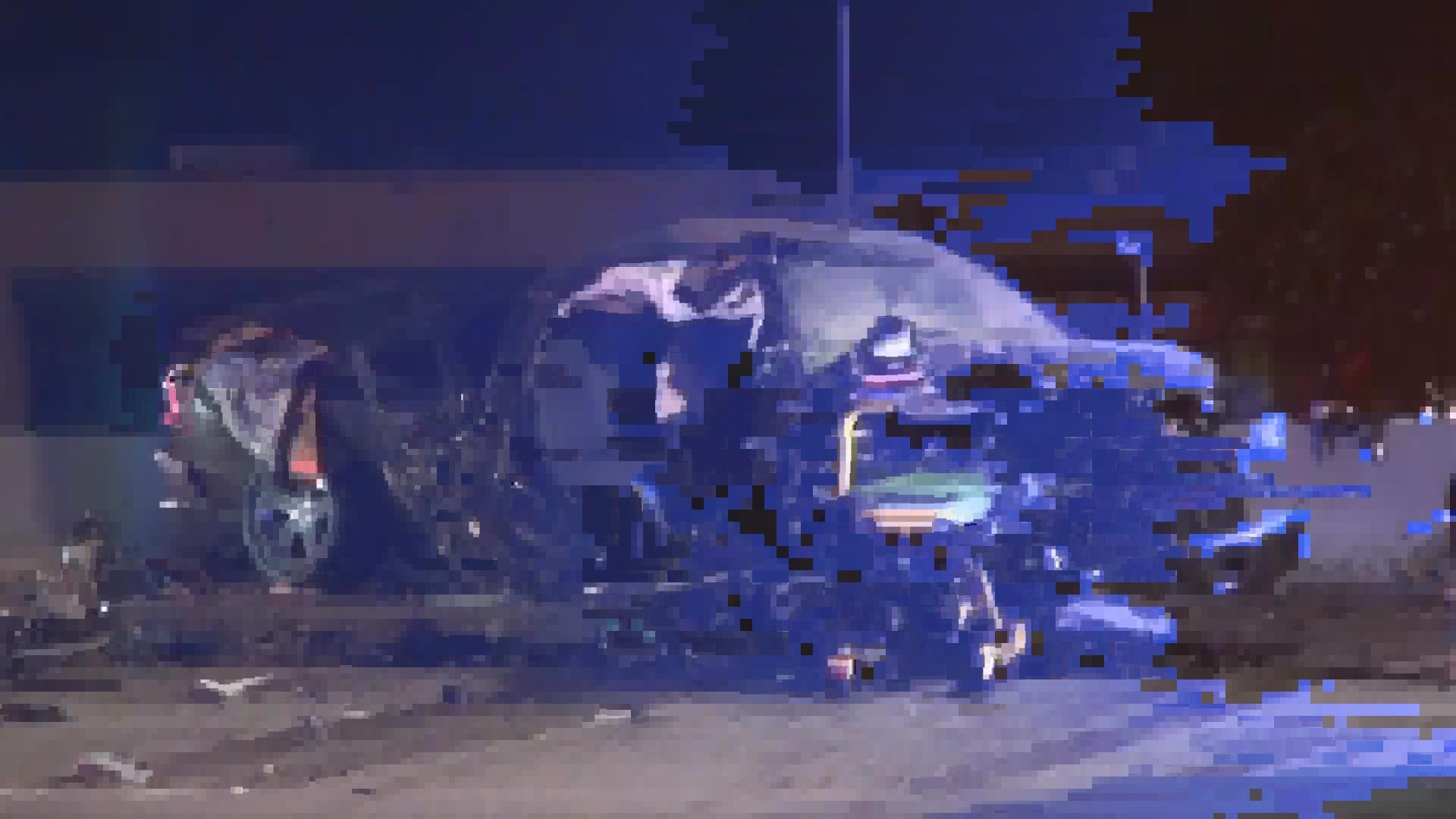 Two people were killed in a wrong-way crash in The Woodlands early Sunday morning.