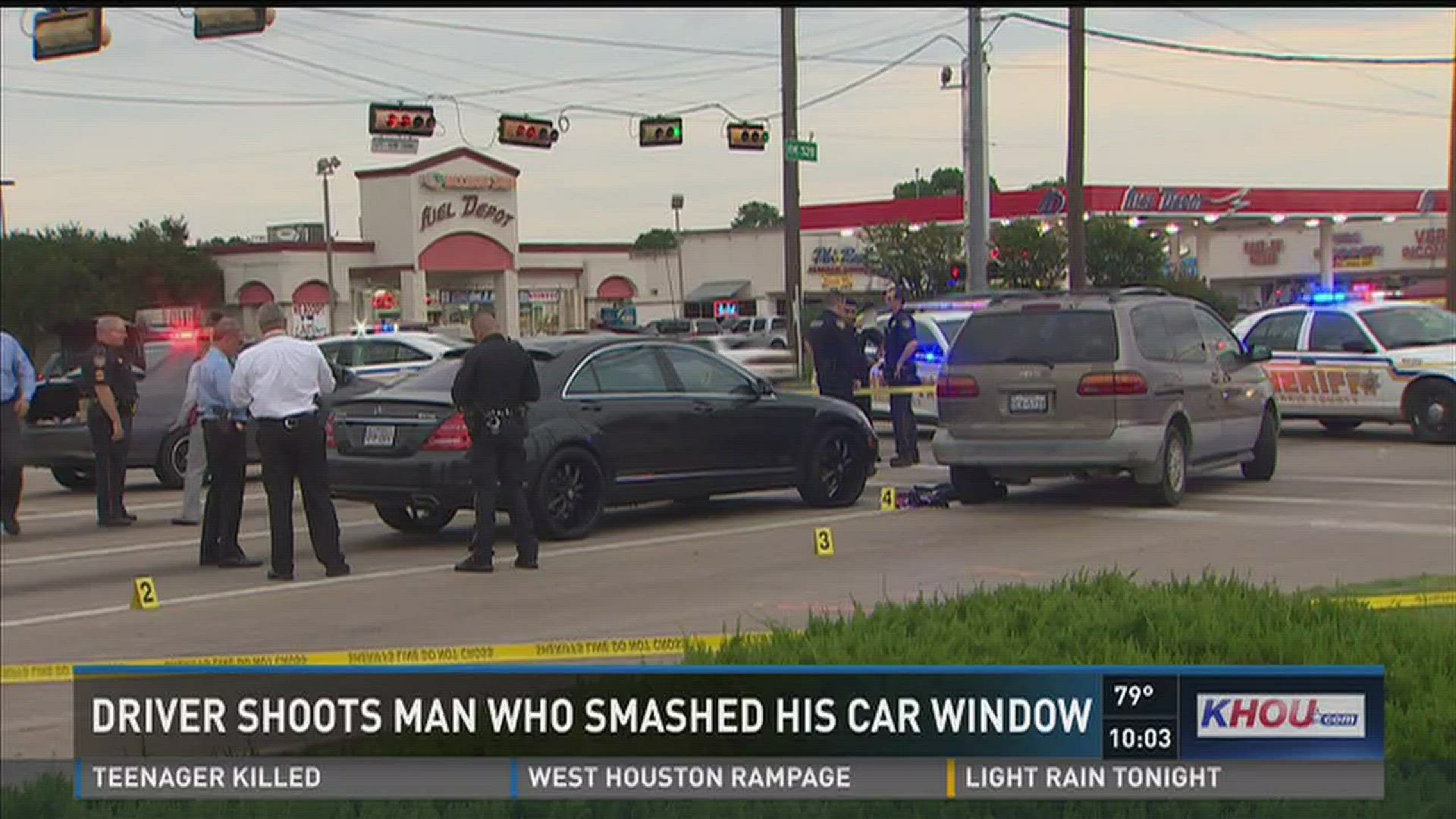 Man shot during altercation at NW Harris County intersection | khou.com