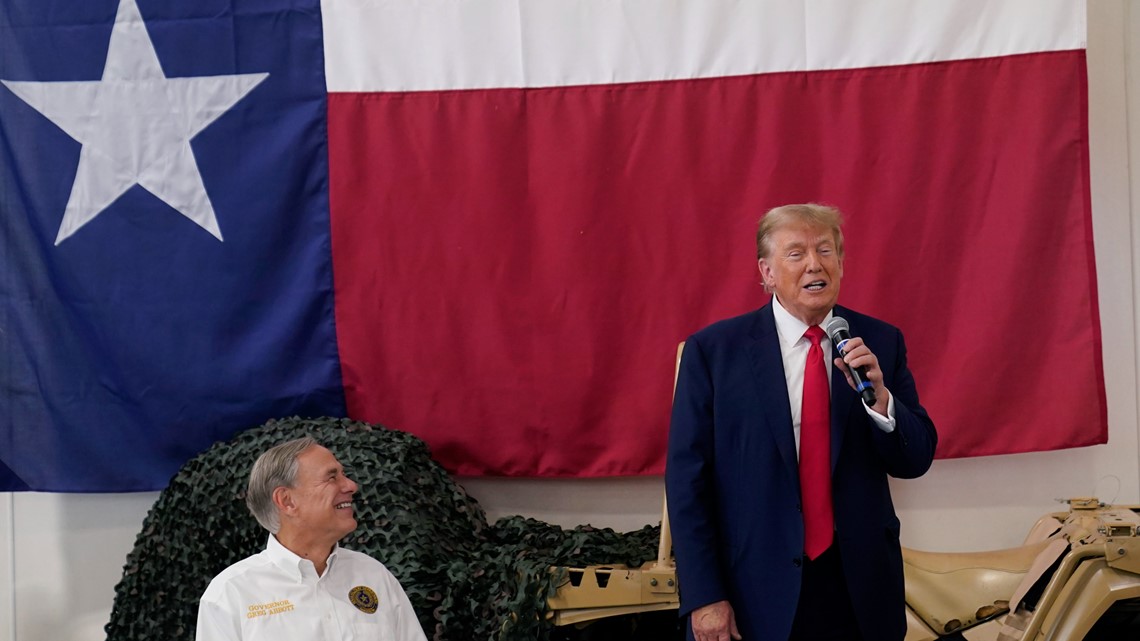 Trump picks up the endorsement of Texas Gov. Greg Abbott | khou.com