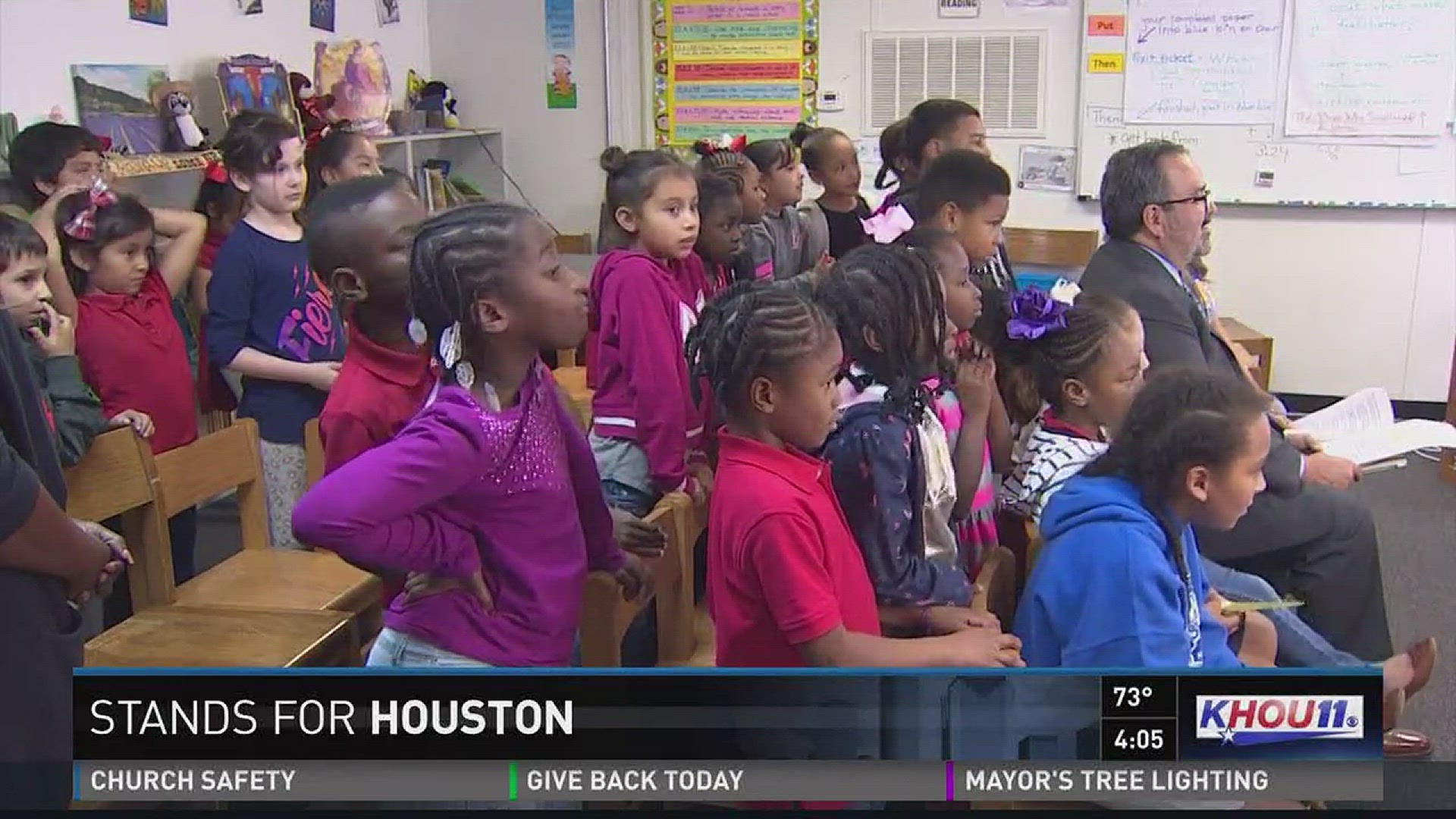 Some HISD students displaced after Harvey after reason to celebrate.