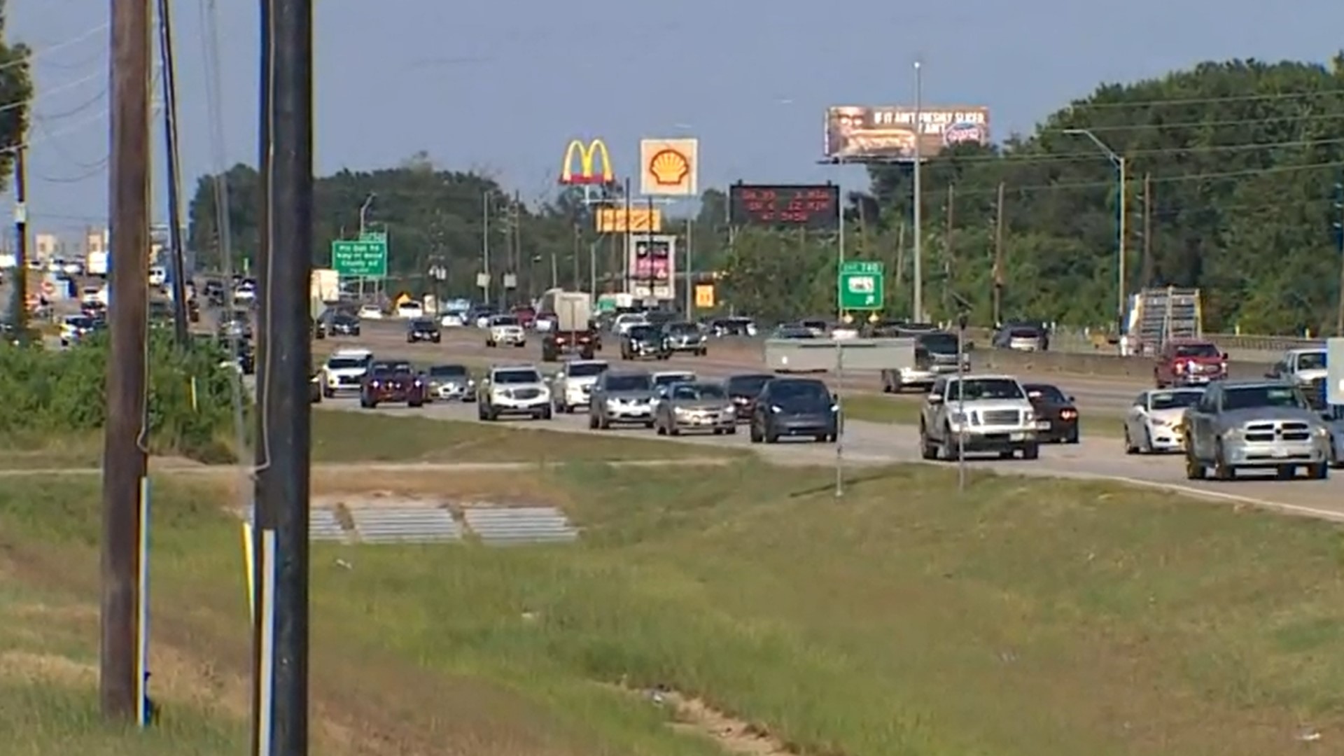 People are getting out of town and coming in to celebrate Independence Day.