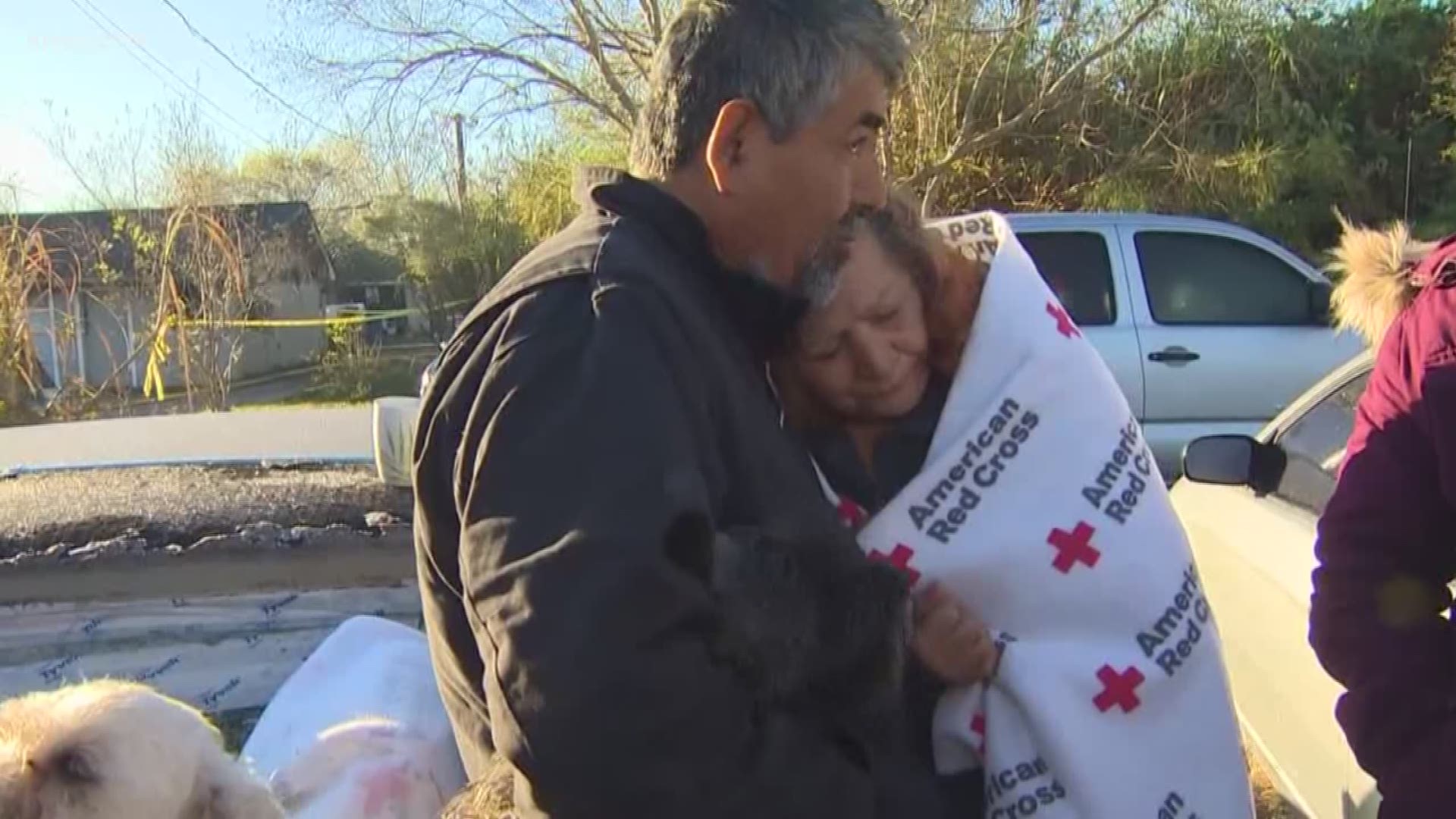 A Houston family of eight is homeless after losing everything when their home of 25 years burned in an early-morning fire on Christmas Eve.