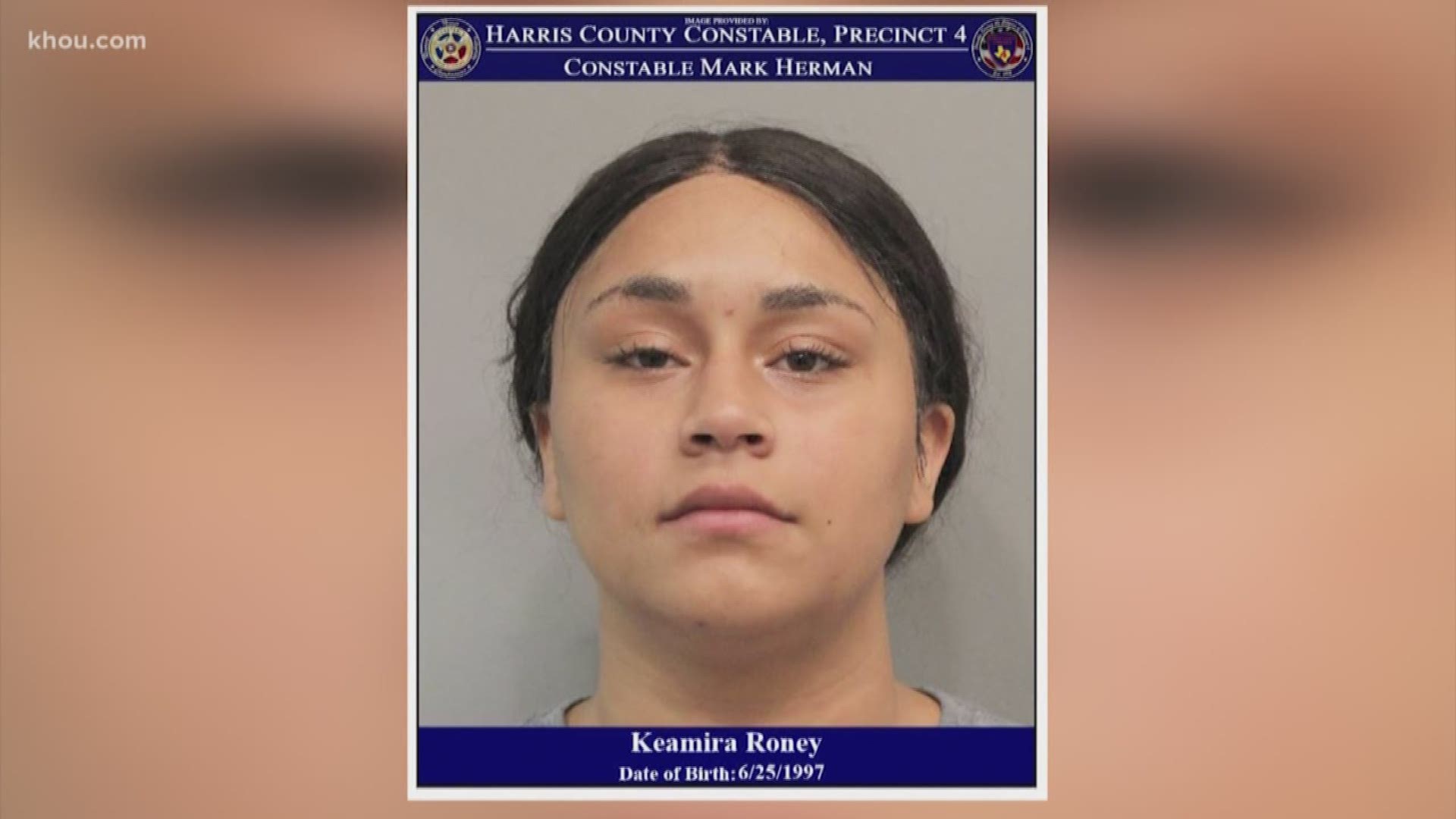 Keamira Roney has been charged with endangering a child after deputies said she left her four kids alone in an apartment for more than 8 hours.