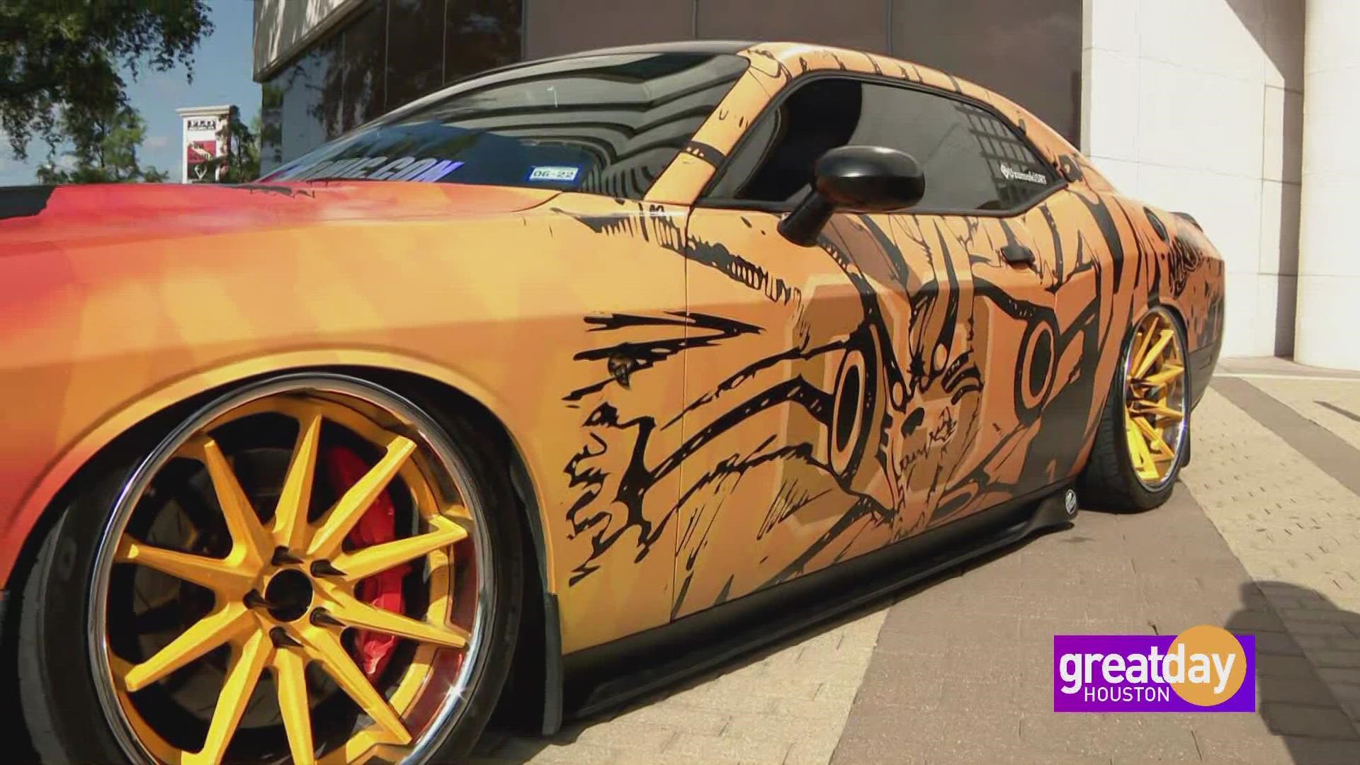 Themed car culture devotee, Koriey Dixon, explains what Itasha means and how it's grown in America