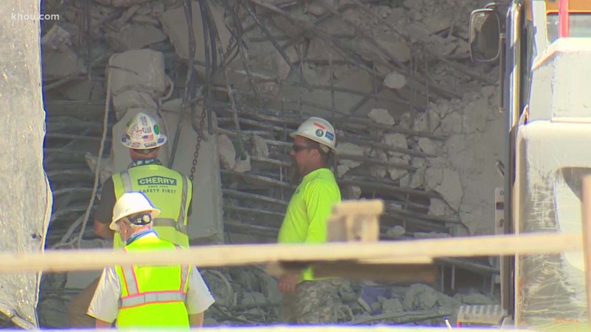 Rescue crews have recovered the bodies of all three workers killed Monday when a building collapsed in west Houston.