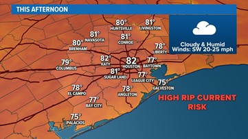 Weather on KHOU for Houston khou