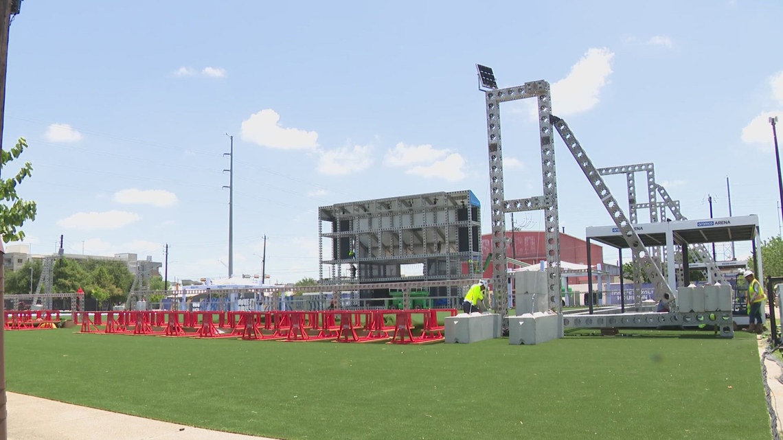Houston mayor says city ready for World Cup as FIFA Fan Festival construction continues