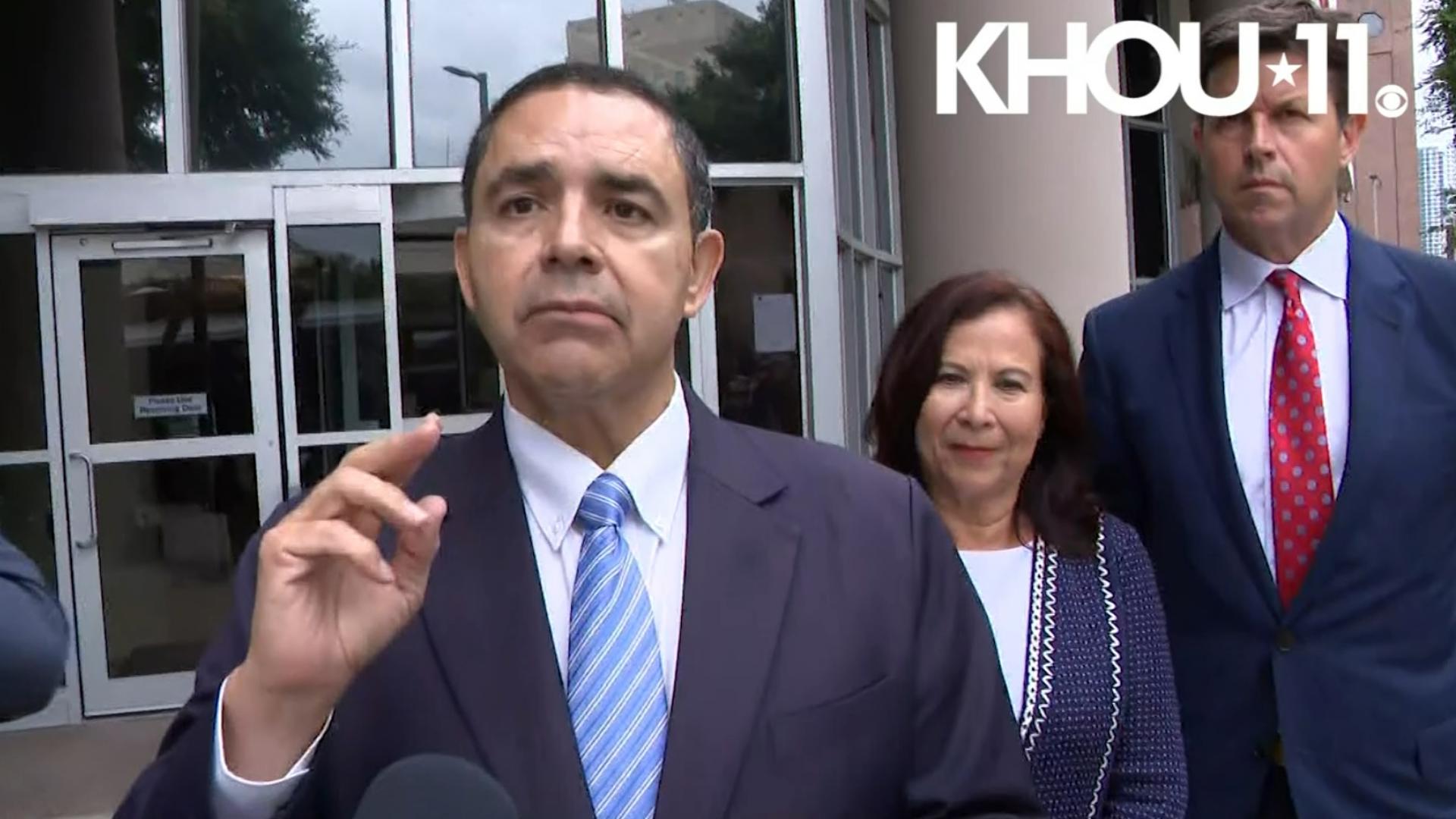 Texas Democratic U.S. Rep. Henry Cuellar and his wife were indicted on conspiracy and bribery charges and taken into custody on Friday, May 3.