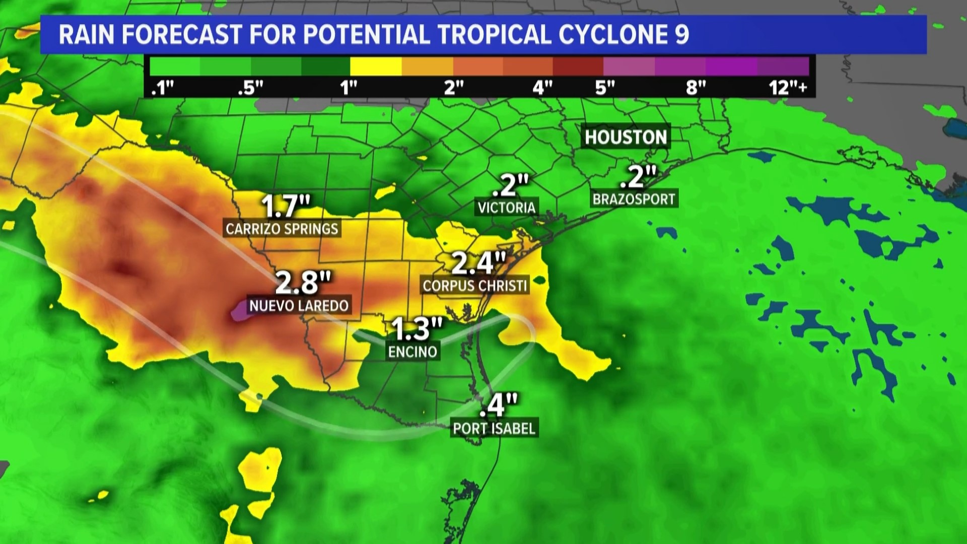 Tropical Storm Harold updates Path, radar & warnings