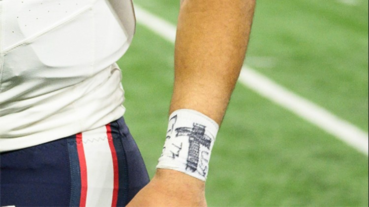 Houston Texans rookie CJ Stroud's wristband messages and meaning | khou.com