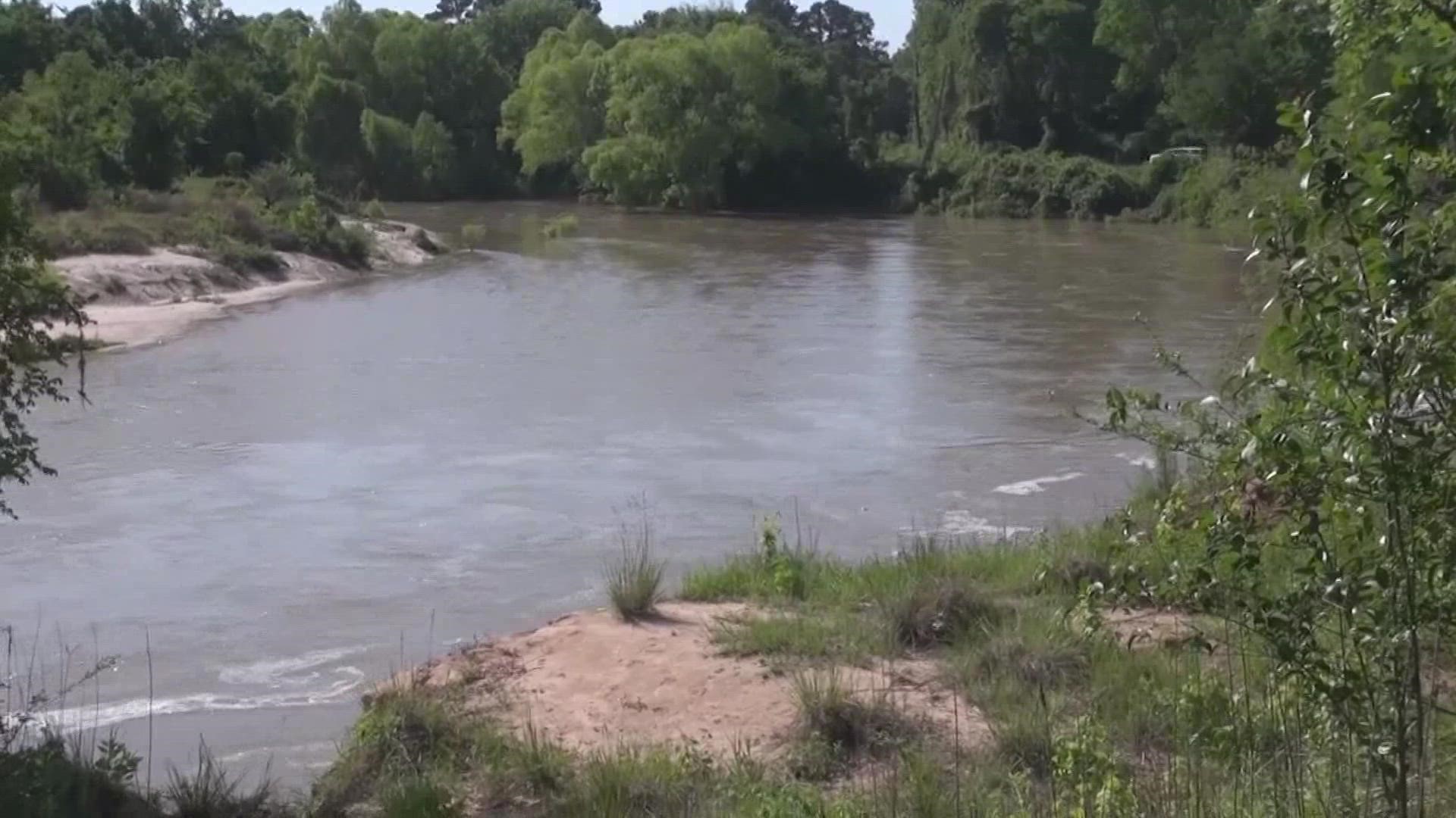 Officials said the river was flowing at about 15 mph on Sunday and advised people to stay out of the water when the conditions are like that.