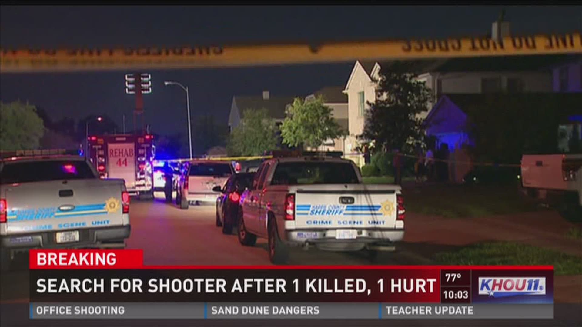 Shooting leaves 1 dead, another injured in NW Harris County | khou.com