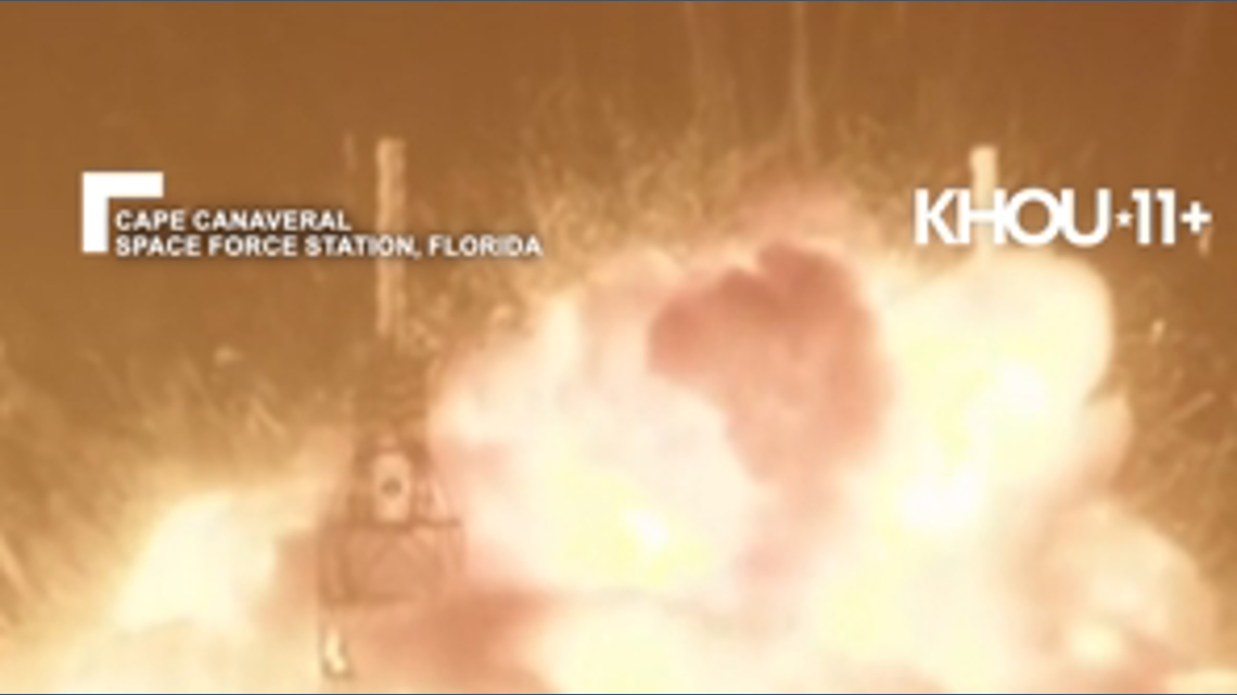 Blue Origin rocket explodes during ground test in Florida | khou.com