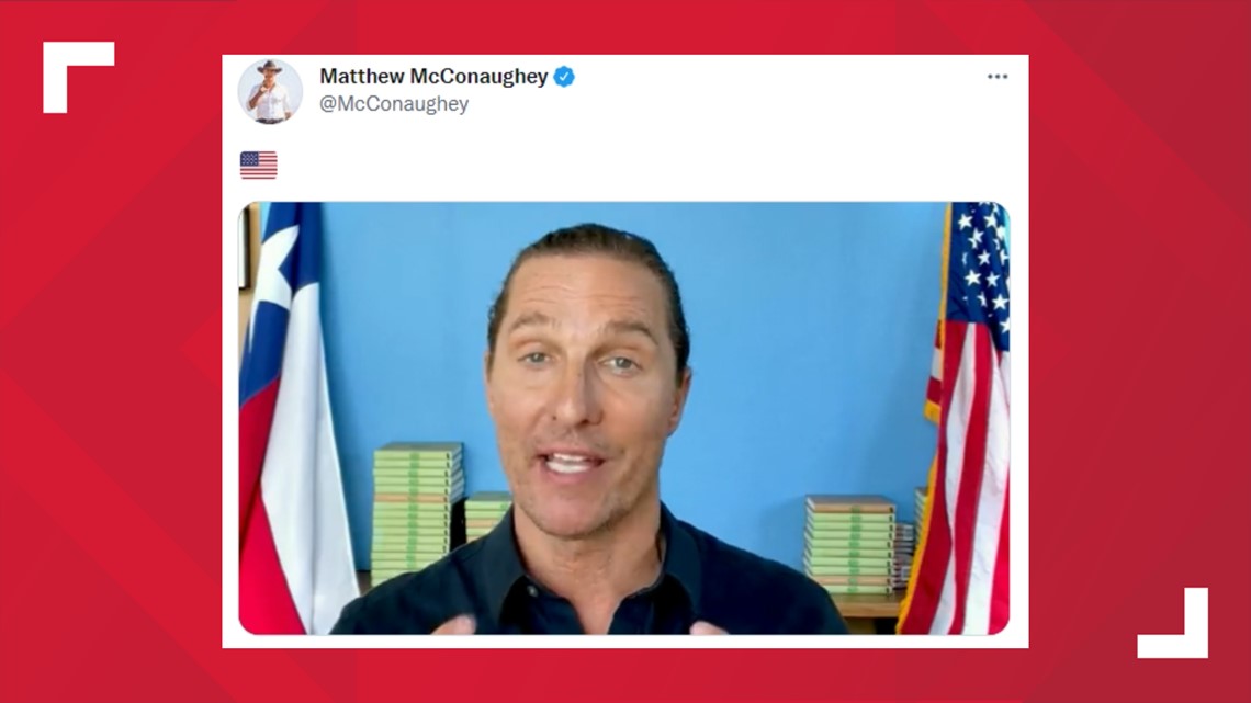 Matthew McConaughey mengumumkan dia tidak akan mencalonkan diri sebagai gubernur Texas pada 2022