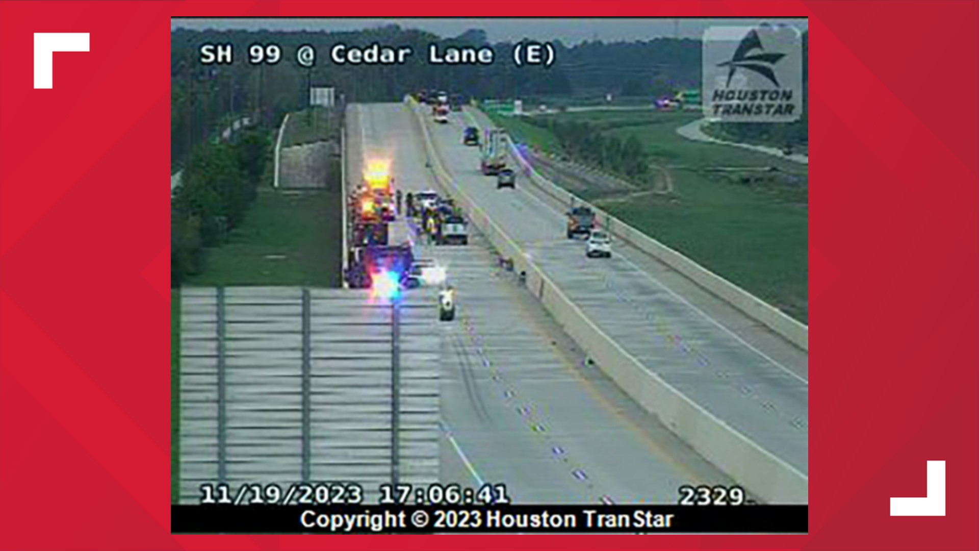 Houston, Texas news One dead in wreck on Grand Parkway