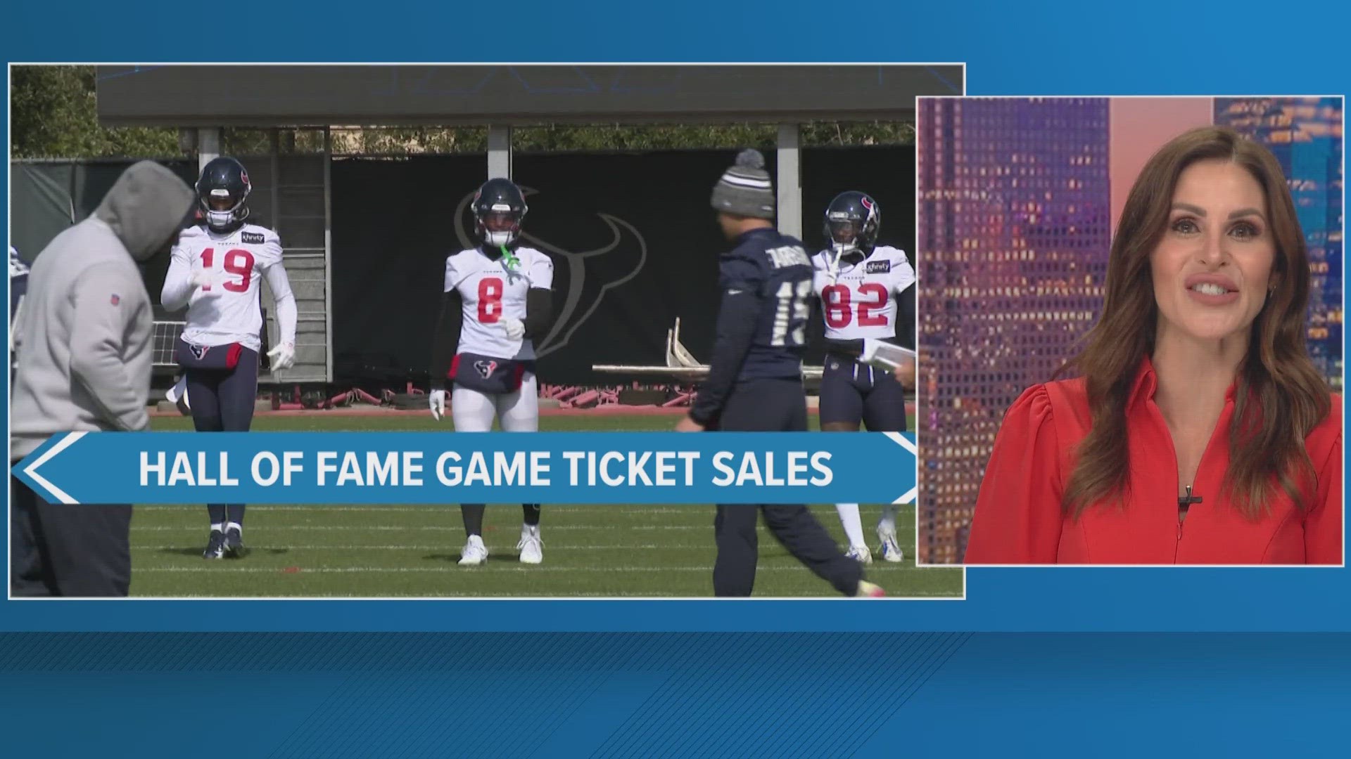 Hall of Fame Game tickets to see Texans vs Bears go on sale Friday