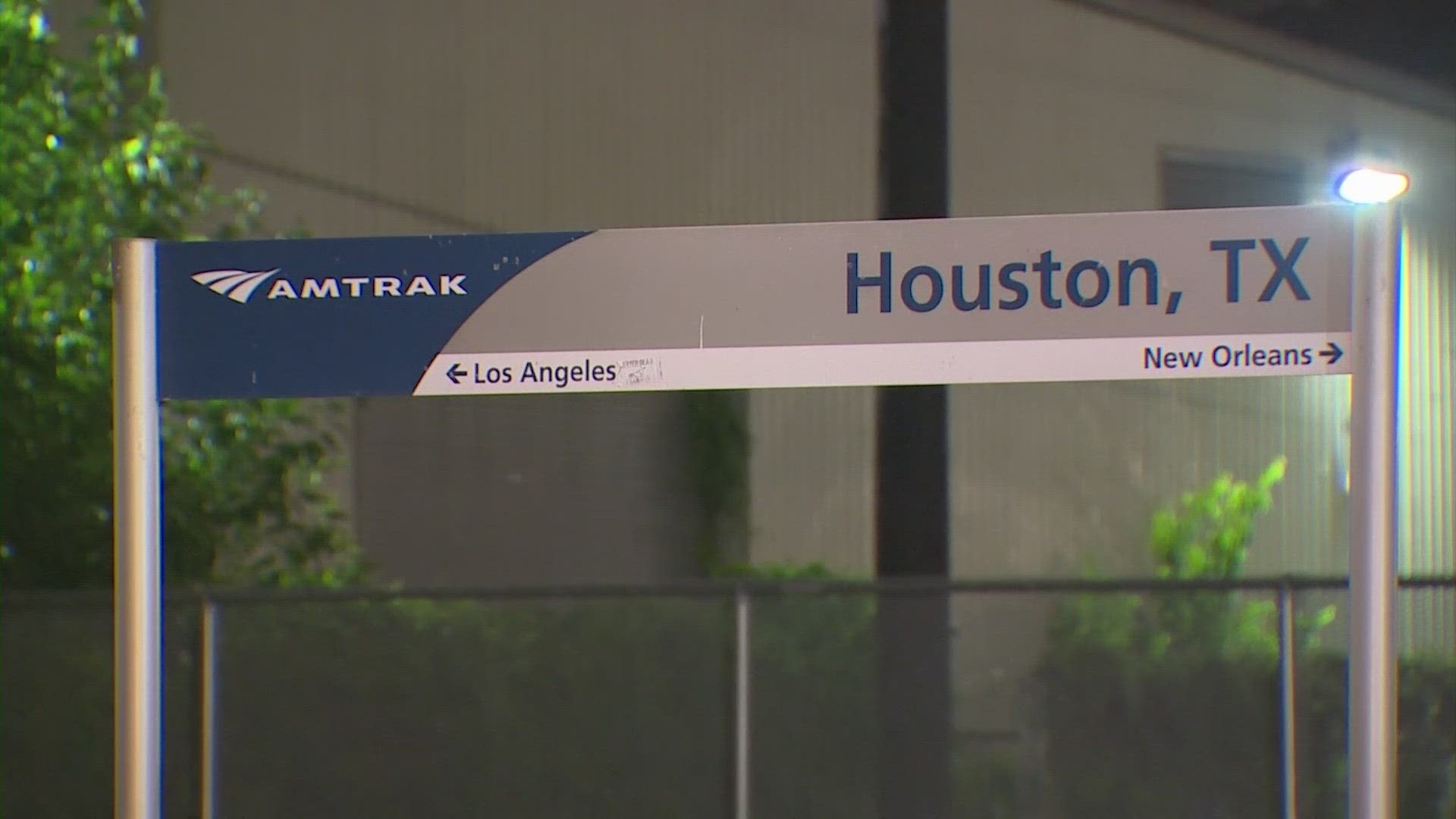 Authorities said a 16-year-old boy ran away from his Sugar Land home and was getting ready to board a train to Los Angeles when he was rescued.