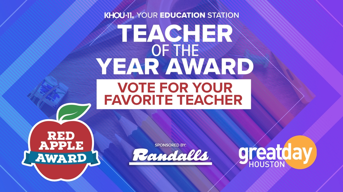 Voting is open! Red Apple Teacher of the Year award