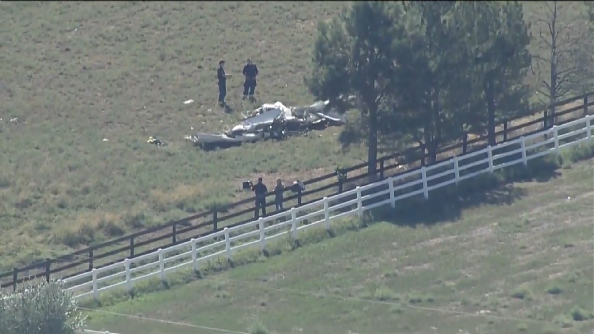 One plane was found in a field in the area of 95th and Niwot. The second plane was found on the north side of Niwot Road.