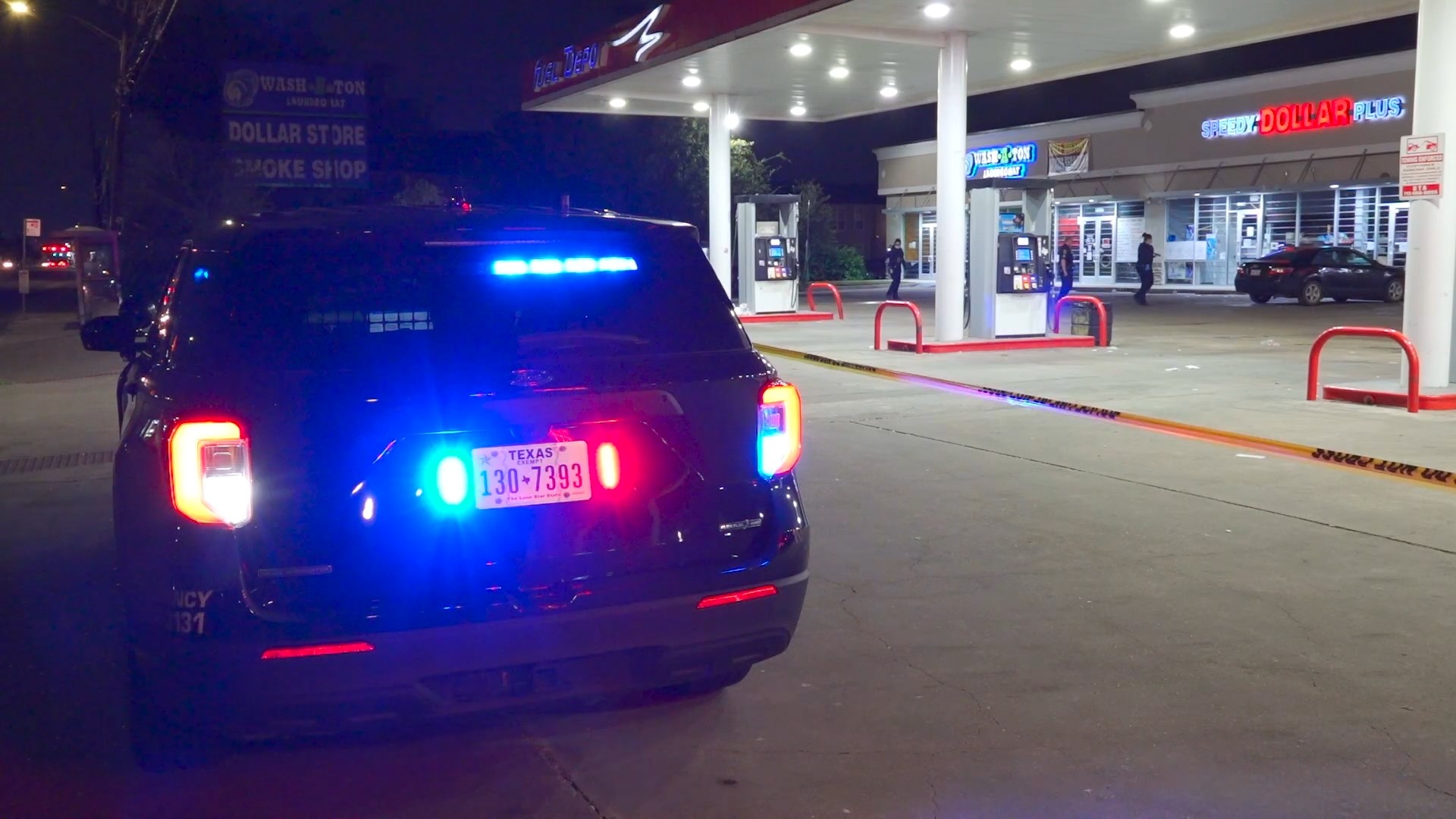 Investigators said several people were hanging out on the side of the gas station when they approached the victims as they came out of the store.