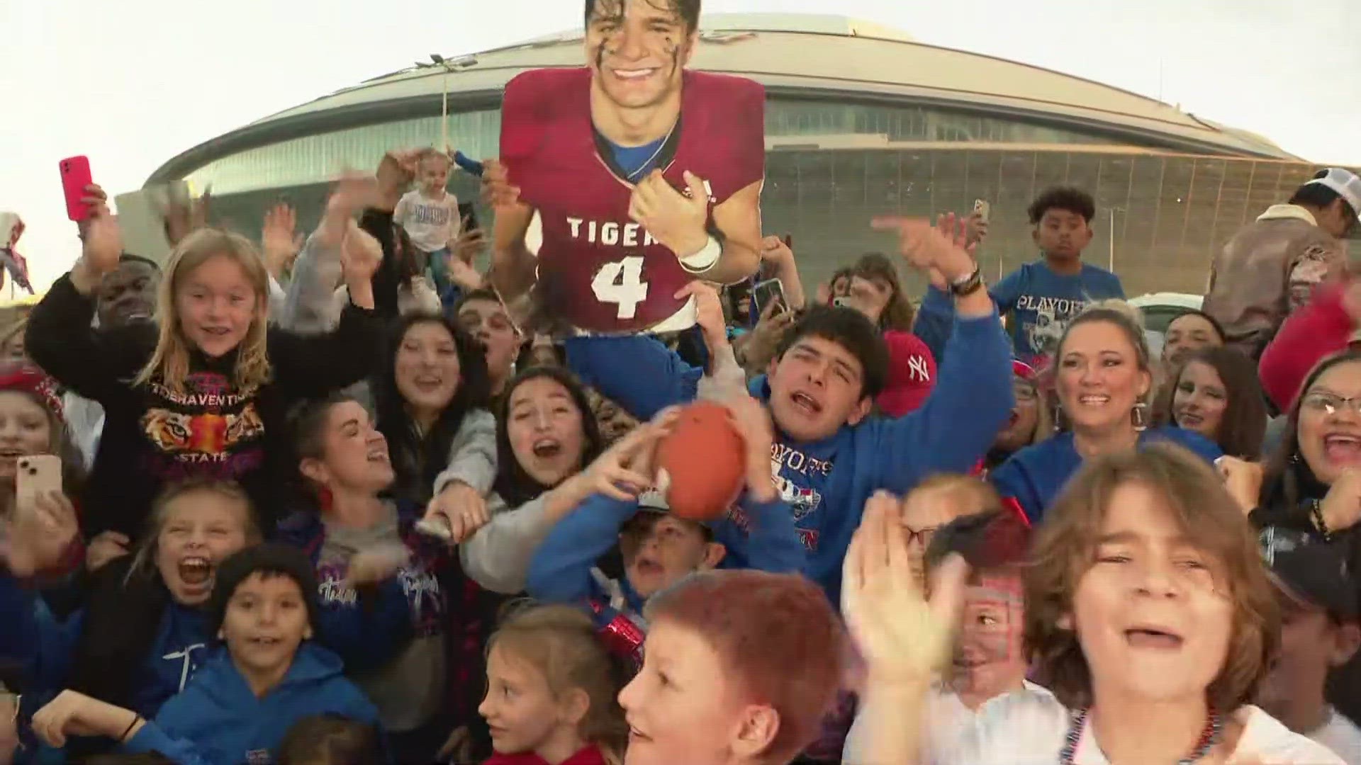 KHOU 11's Zack Tawatari is in Arlington for the big game on Thursday.